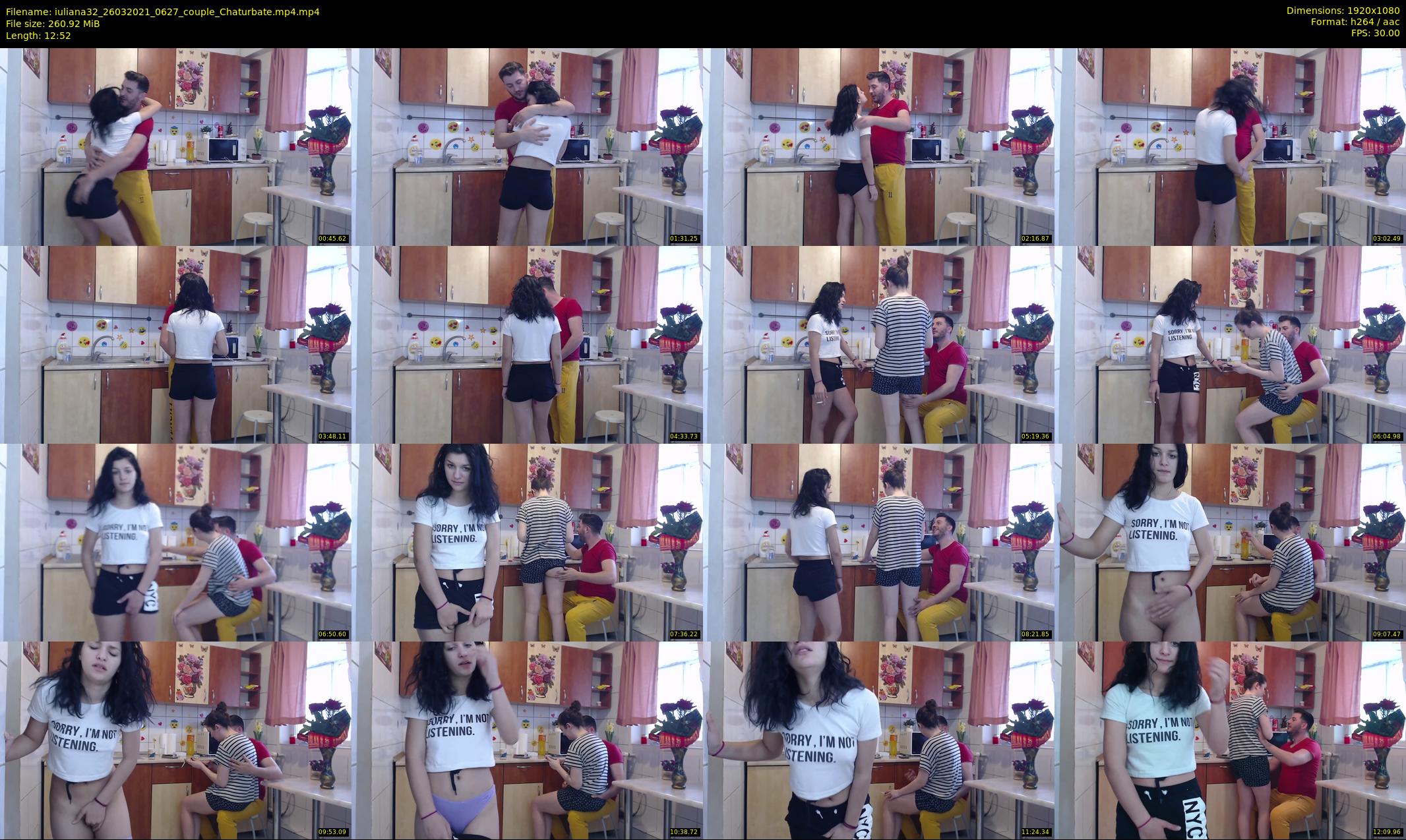 iuliana32 — 13 minute Chaturbate couple cam show recording, 1080p, Mar 26, 2021