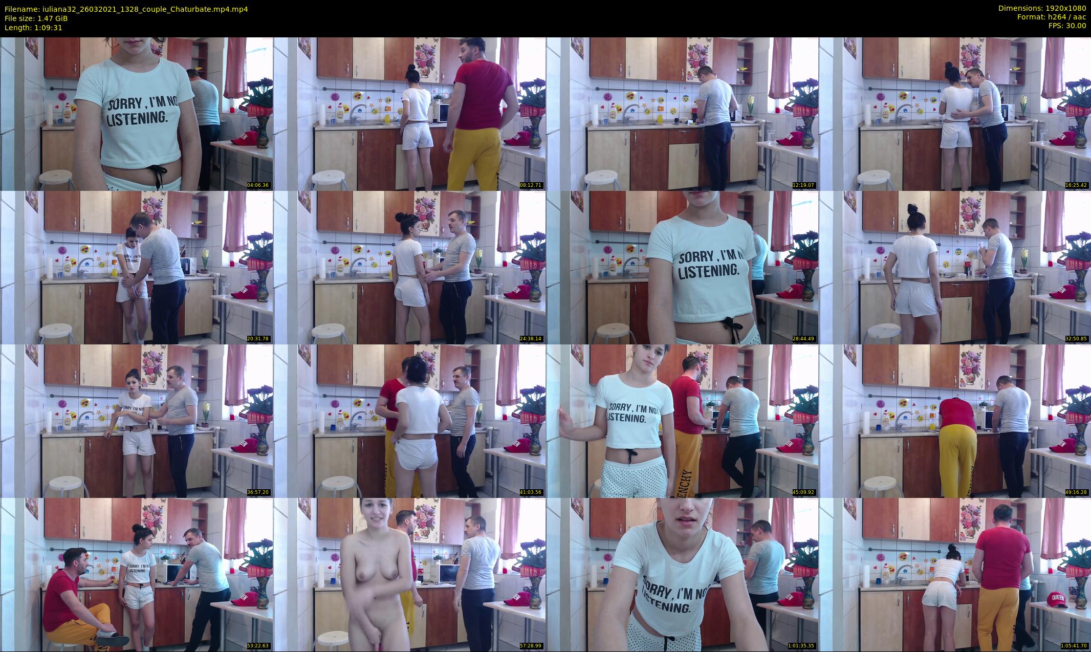 iuliana32 — 70 minute Chaturbate couple cam show recording, 1080p, Mar 26, 2021