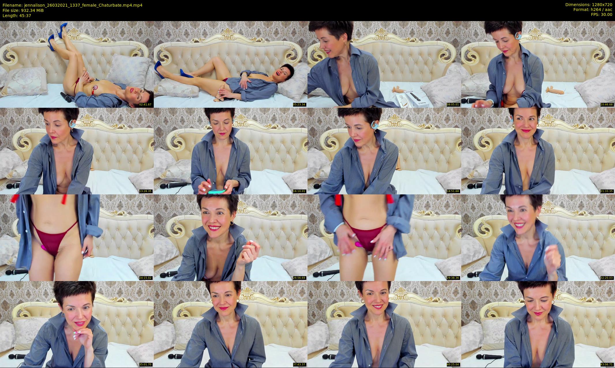 jennalison — 46 minute Chaturbate female cam show recording, 720p, Mar 26, 2021