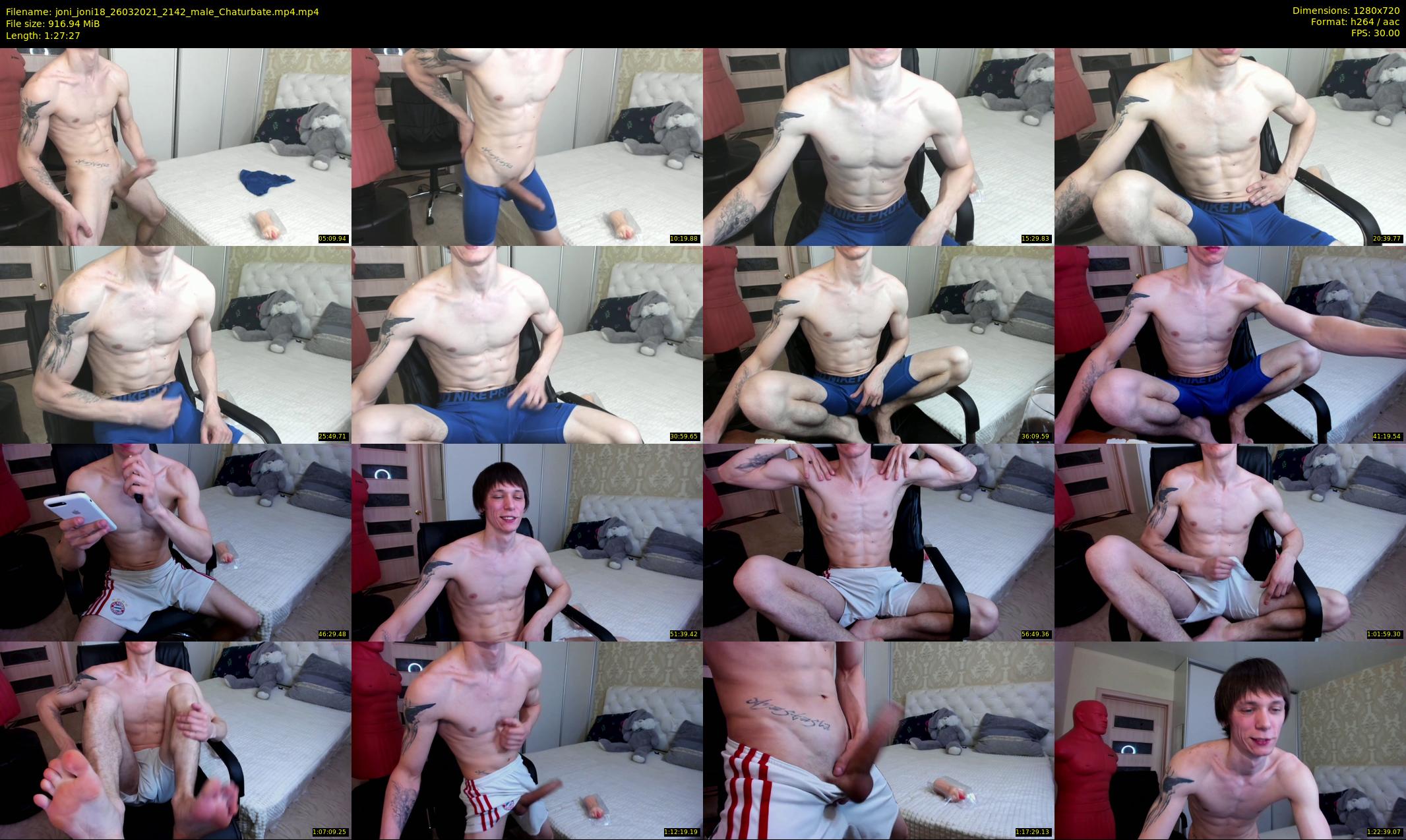 joni_joni18 — 88 minute Chaturbate male cam show recording, 720p, Mar 26, 2021