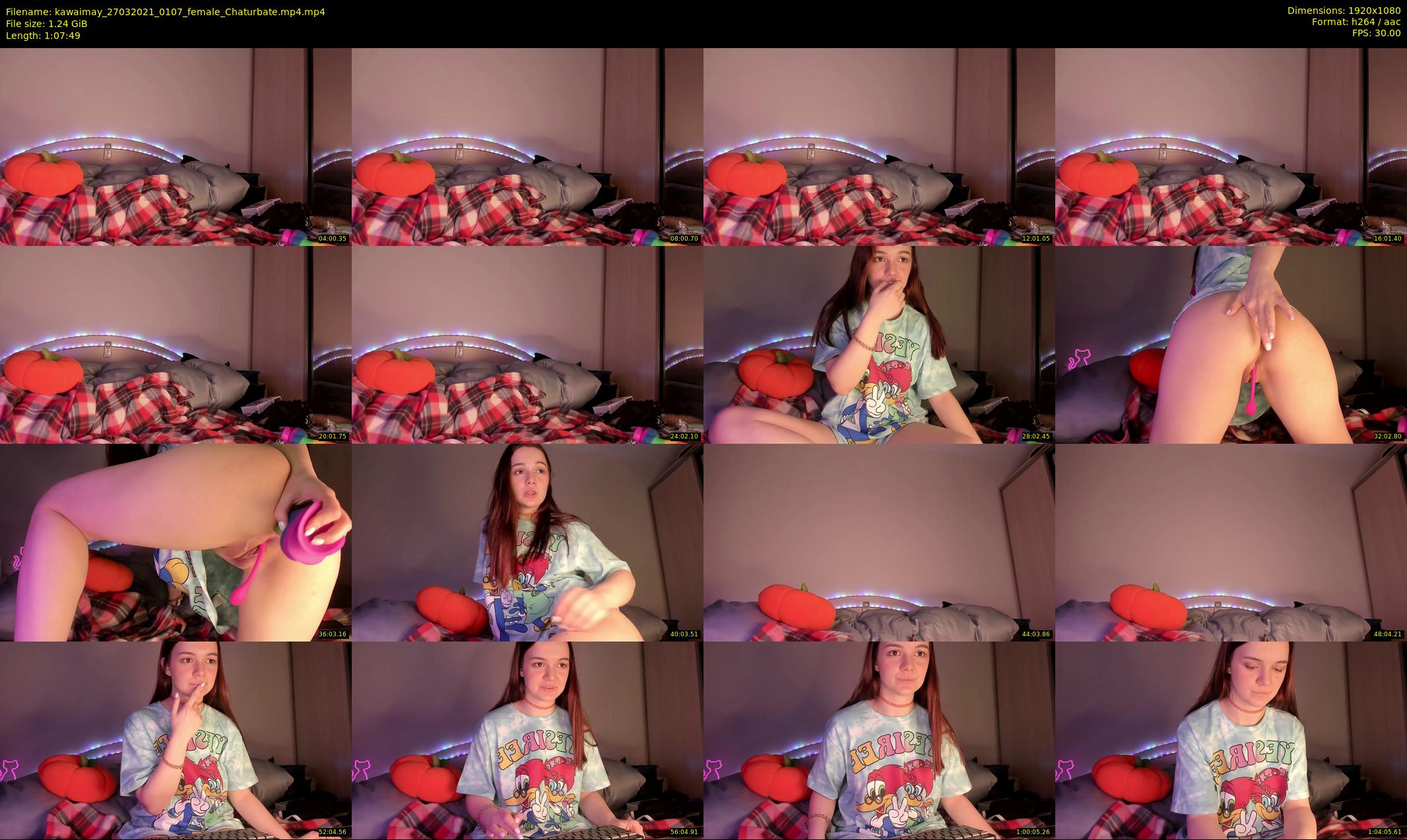 kawaimay — 68 minute Chaturbate female cam show recording, 1080p, Mar 27, 2021