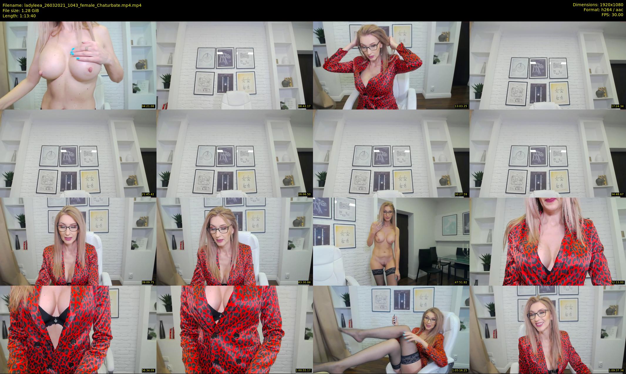 ladyleea — 74 minute Chaturbate female cam show recording, 1080p, Mar 26, 2021