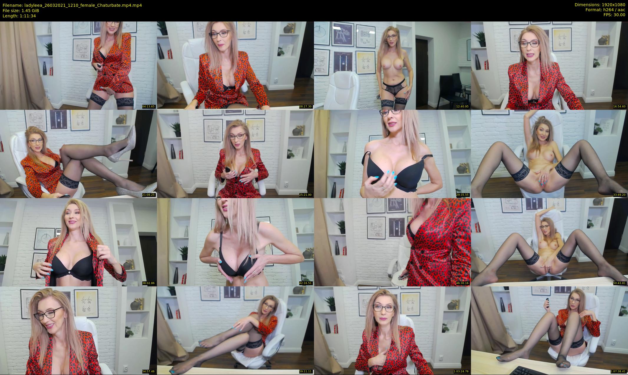 ladyleea — 72 minute Chaturbate female cam show recording, 1080p, Mar 26, 2021