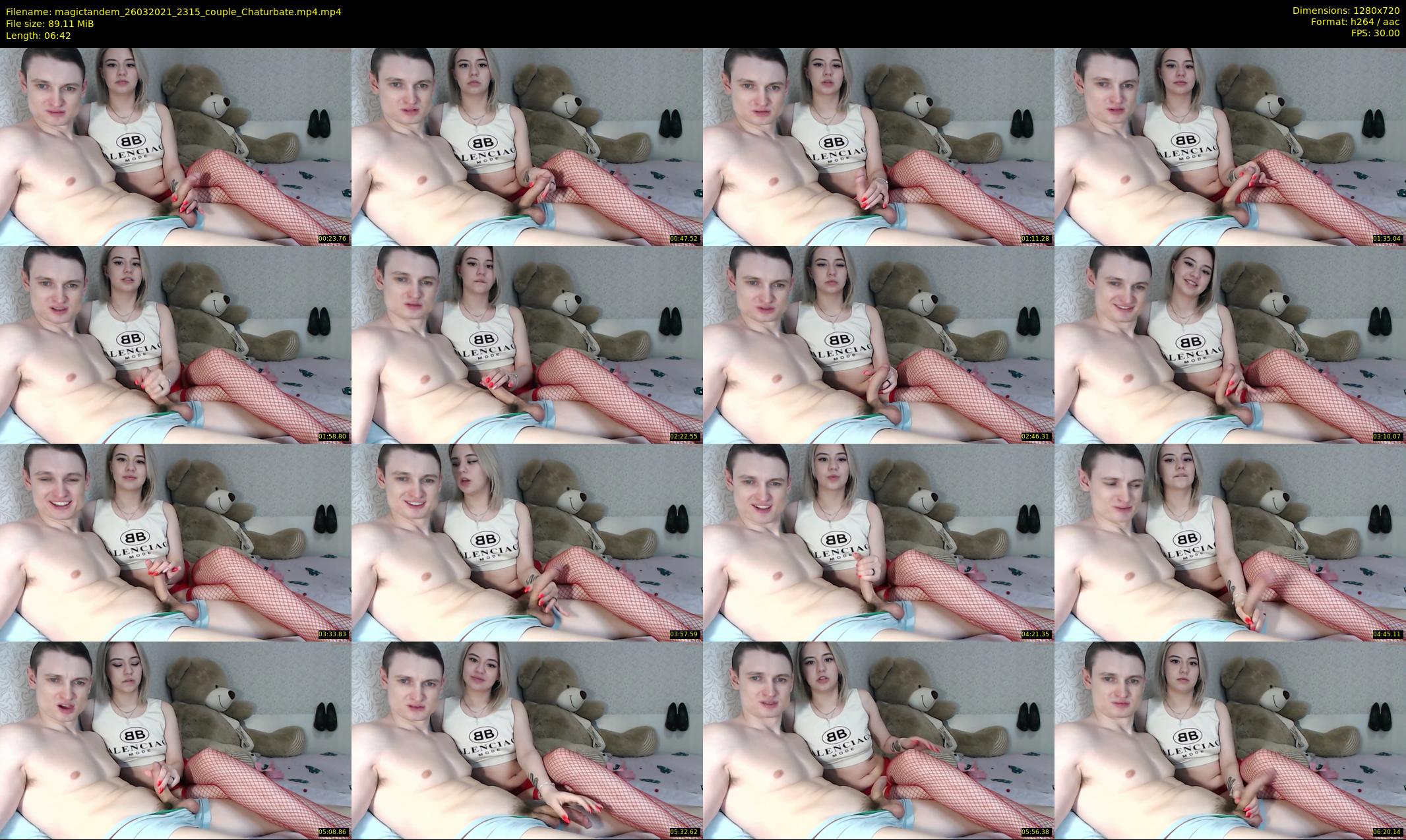magictandem — 7 minute Chaturbate couple cam show recording, 720p, Mar 26, 2021