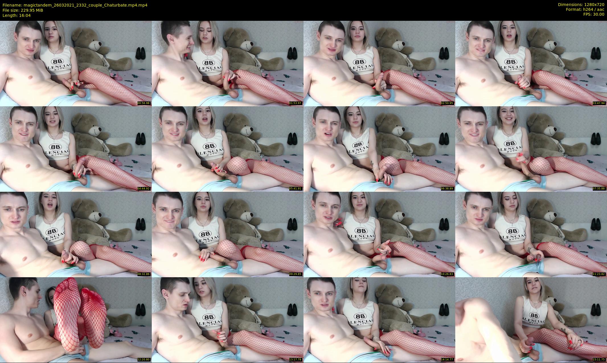 magictandem — 17 minute Chaturbate couple cam show recording, 720p, Mar 26, 2021
