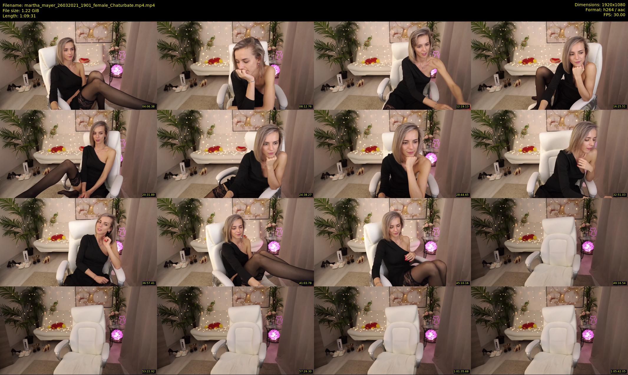 martha_mayer — 70 minute Chaturbate female cam show recording, 1080p, Mar 26, 2021