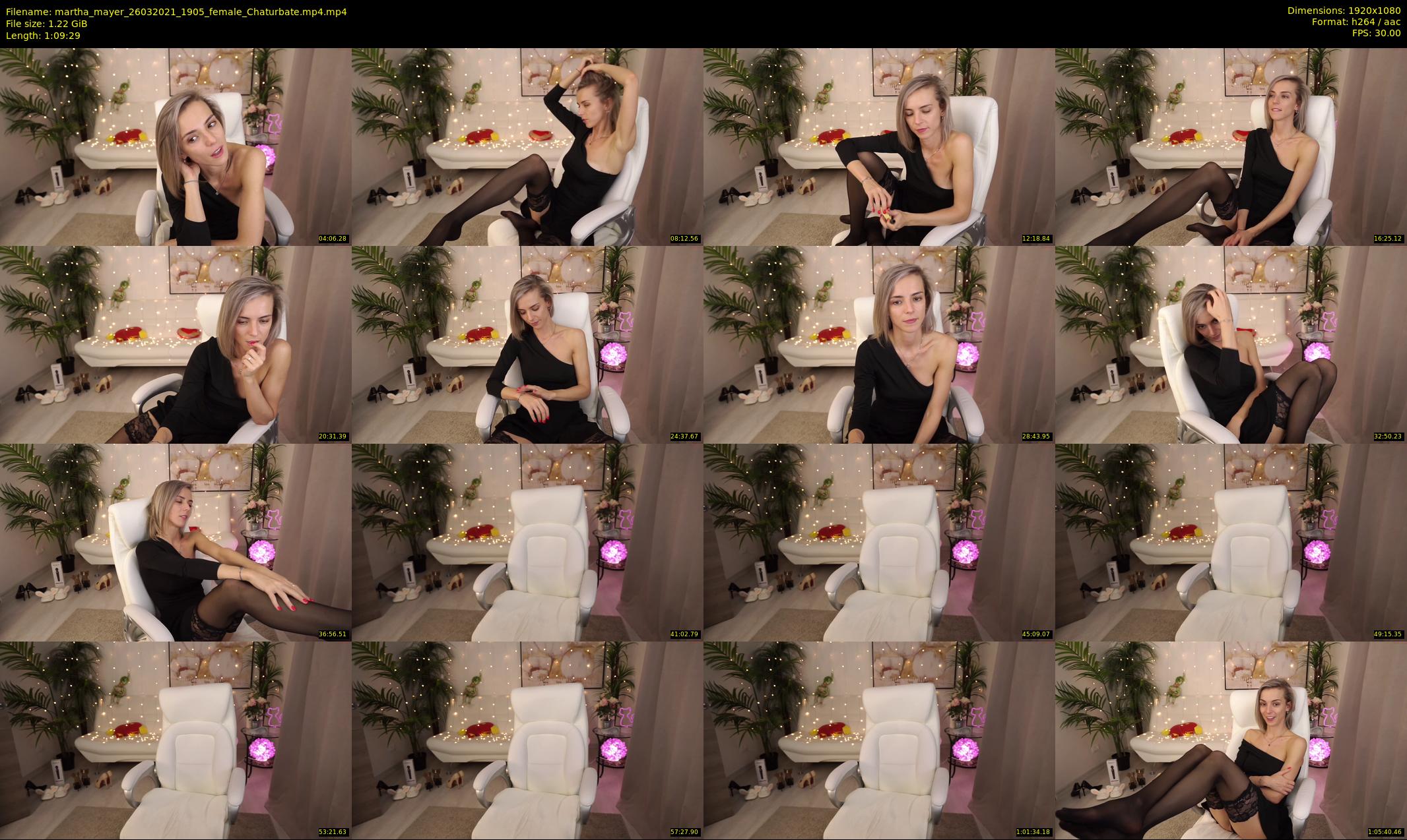 martha_mayer — 70 minute Chaturbate female cam show recording, 1080p, Mar 26, 2021