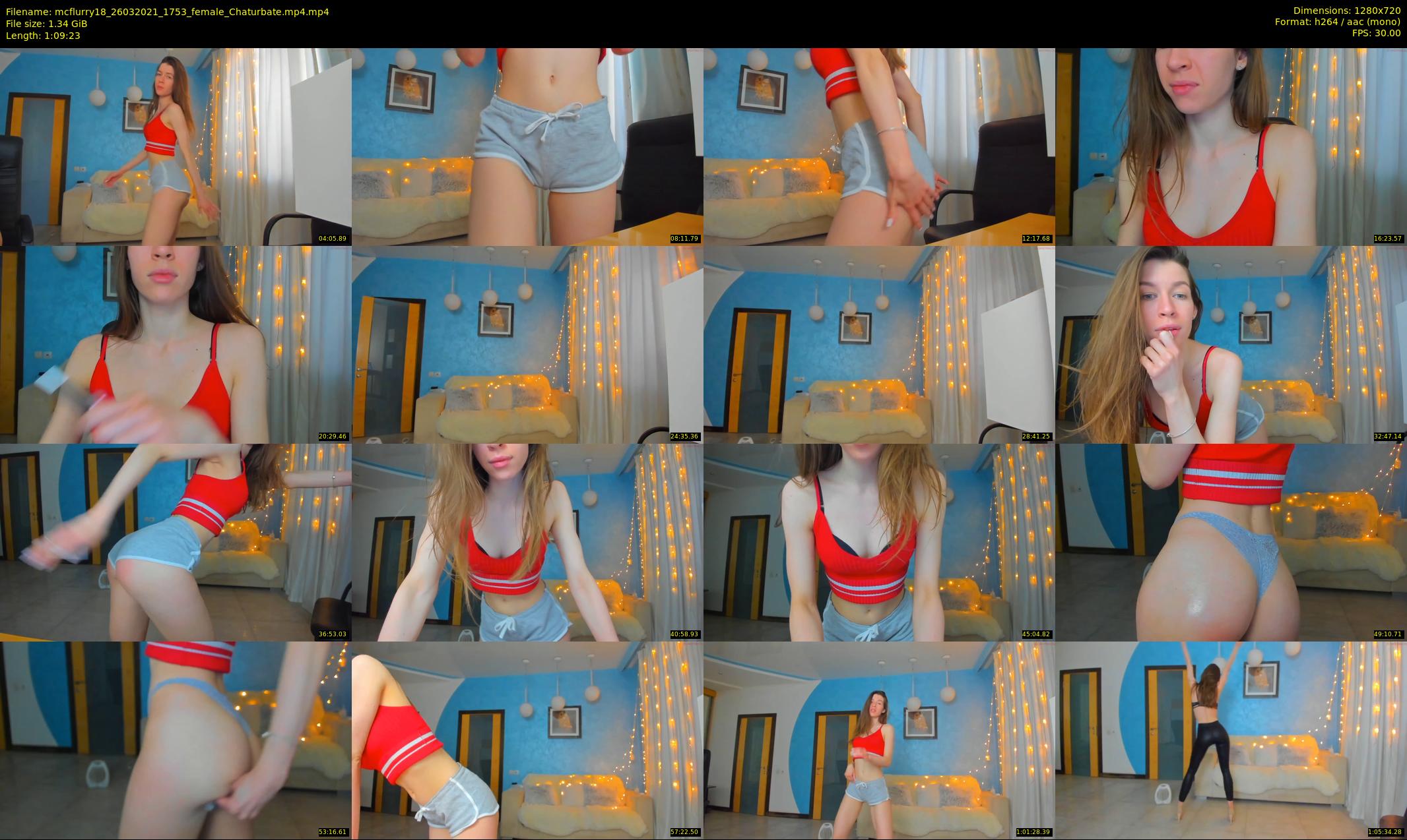 mcflurry18 — 70 minute Chaturbate female cam show recording, 720p, Mar 26, 2021