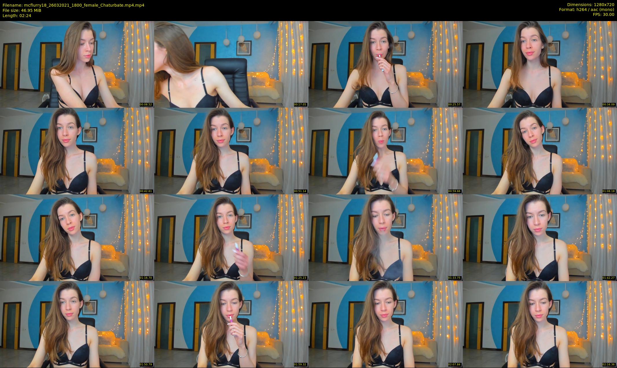 mcflurry18 — 3 minute Chaturbate female cam show recording, 720p, Mar 26, 2021
