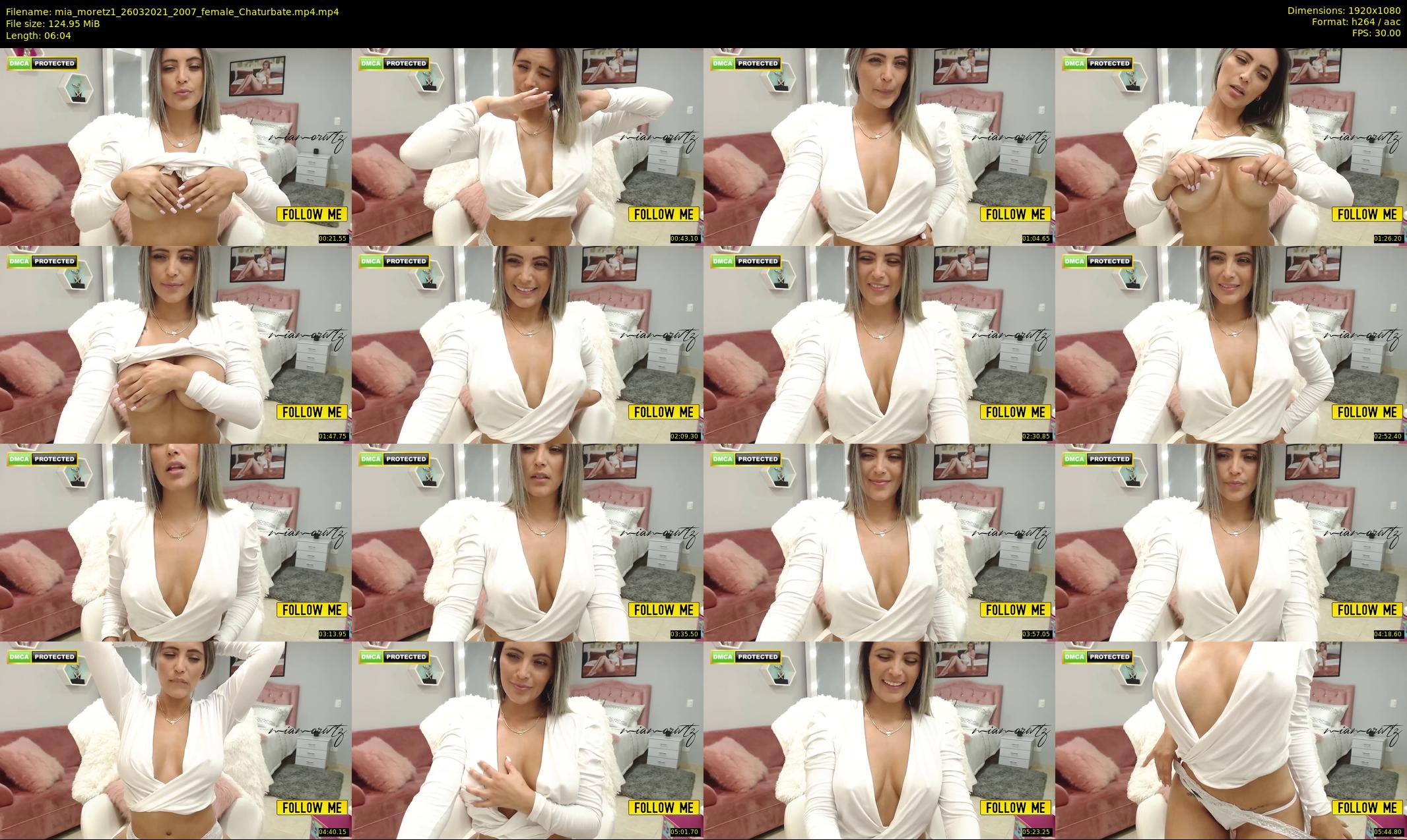 mia_moretz1 — 7 minute Chaturbate female cam show recording, 1080p, Mar 26, 2021