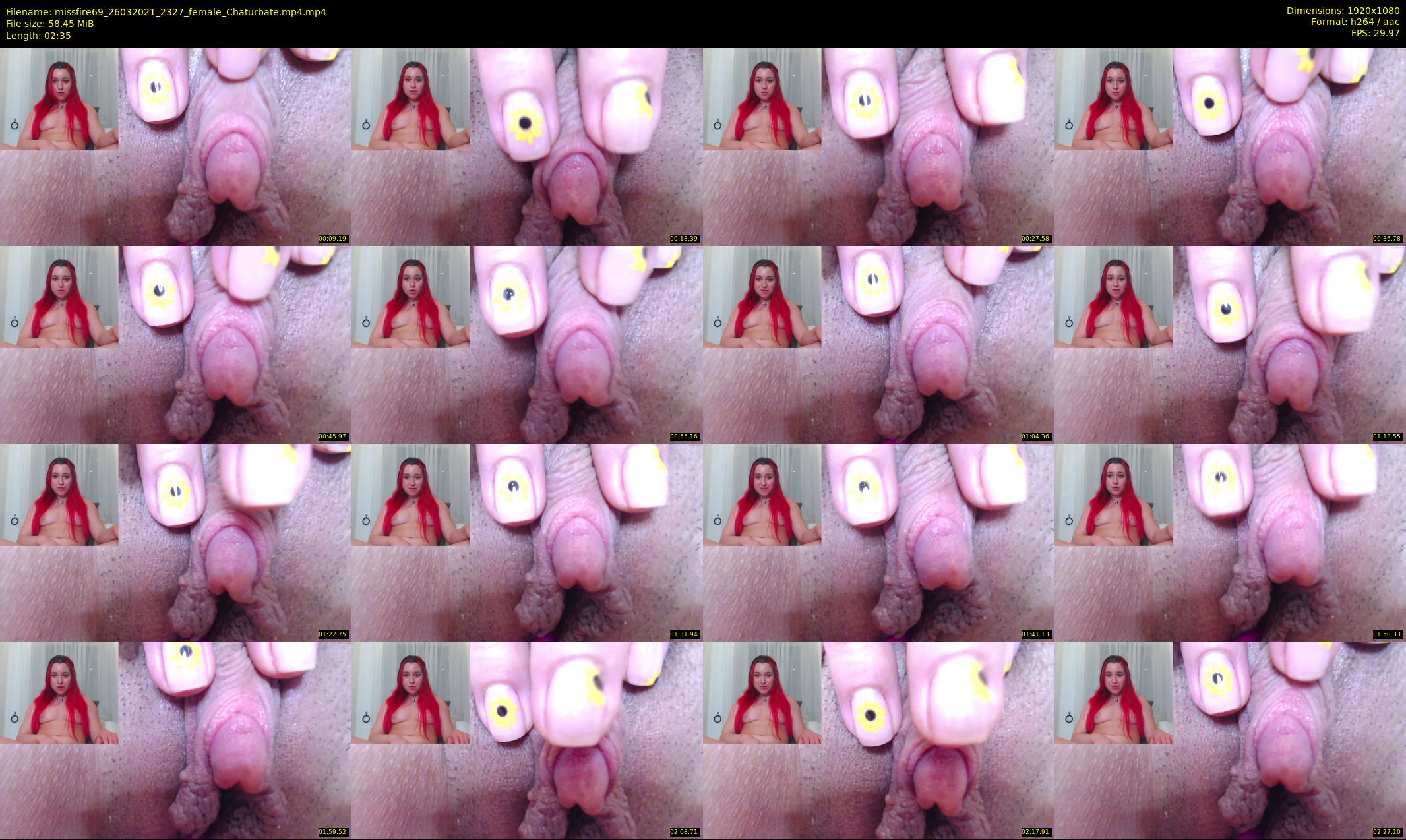missfire69 — 3 minute Chaturbate female cam show recording, 1080p, Mar 26, 2021