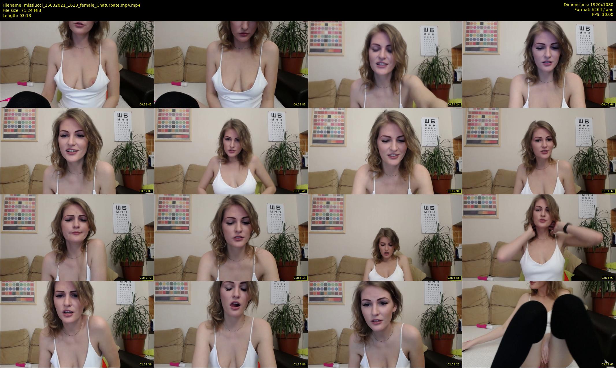 misslucci — 4 minute Chaturbate female cam show recording, 1080p, Mar 26, 2021