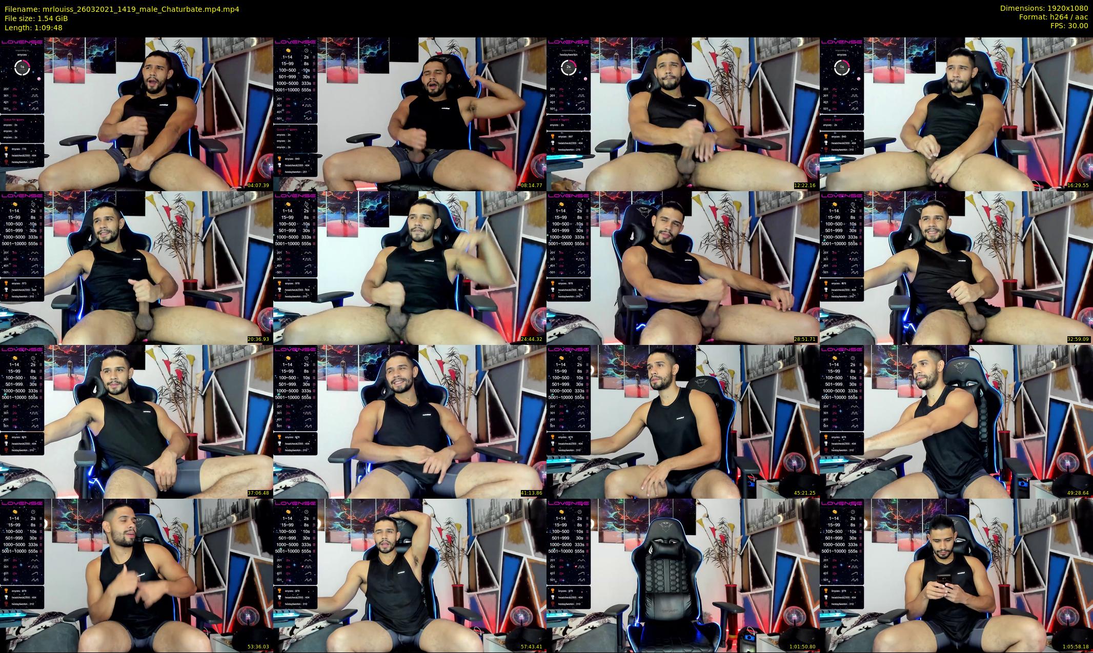 mrlouiss — 70 minute Chaturbate male cam show recording, 1080p, Mar 26, 2021