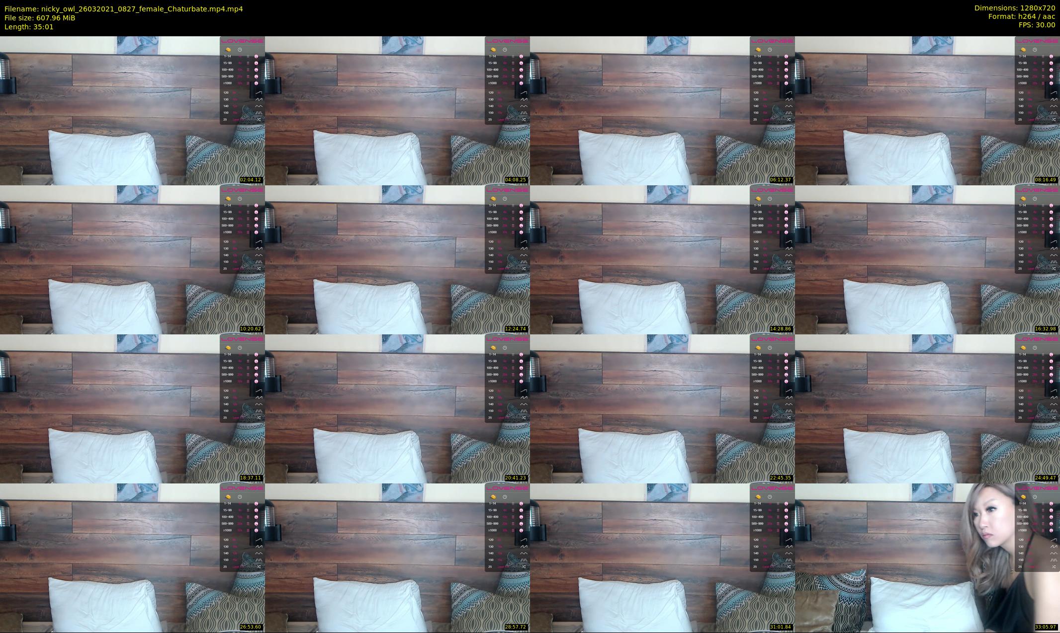nicky_owl — 36 minute Chaturbate female cam show recording, 720p, Mar 26, 2021