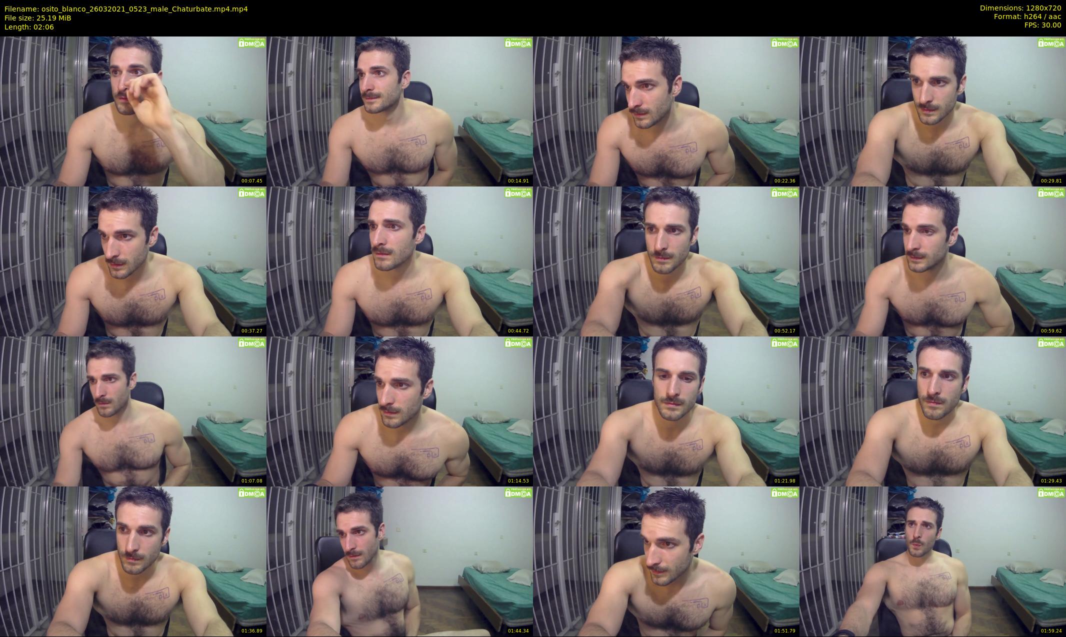 osito_blanco — 3 minute Chaturbate male cam show recording, 720p, Mar 26, 2021