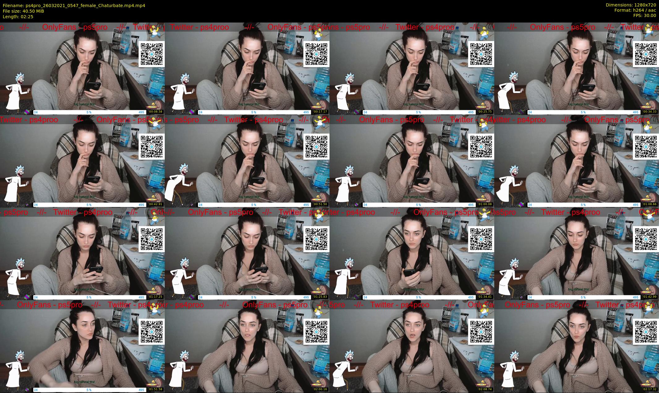 ps4pro — 3 minute Chaturbate female cam show recording, 720p, Mar 26, 2021