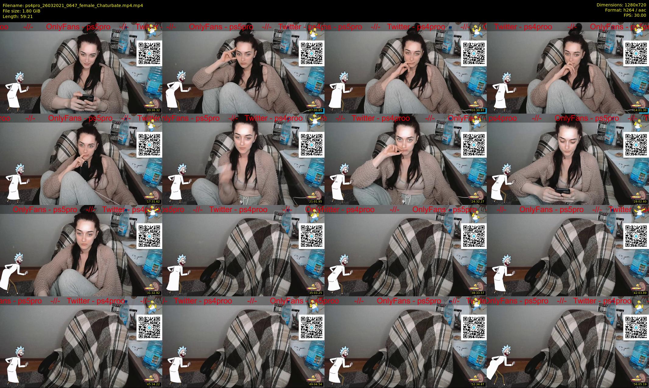 ps4pro — 60 minute Chaturbate female cam show recording, 720p, Mar 26, 2021