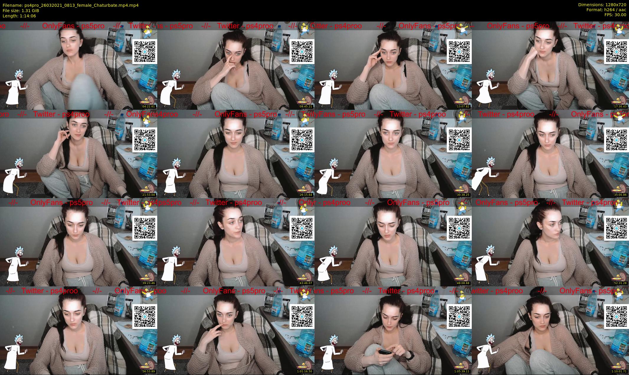 ps4pro — 75 minute Chaturbate female cam show recording, 720p, Mar 26, 2021