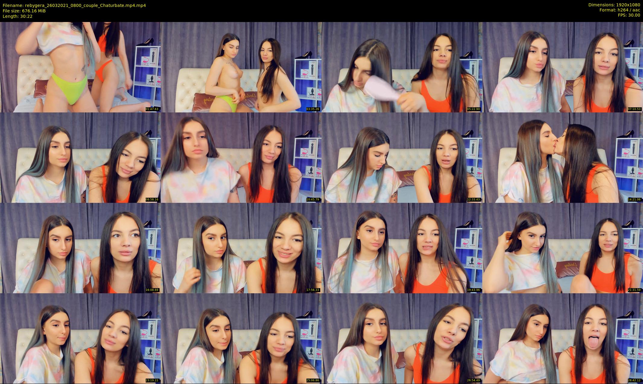 rebygera — 31 minute Chaturbate couple cam show recording, 1080p, Mar 26, 2021