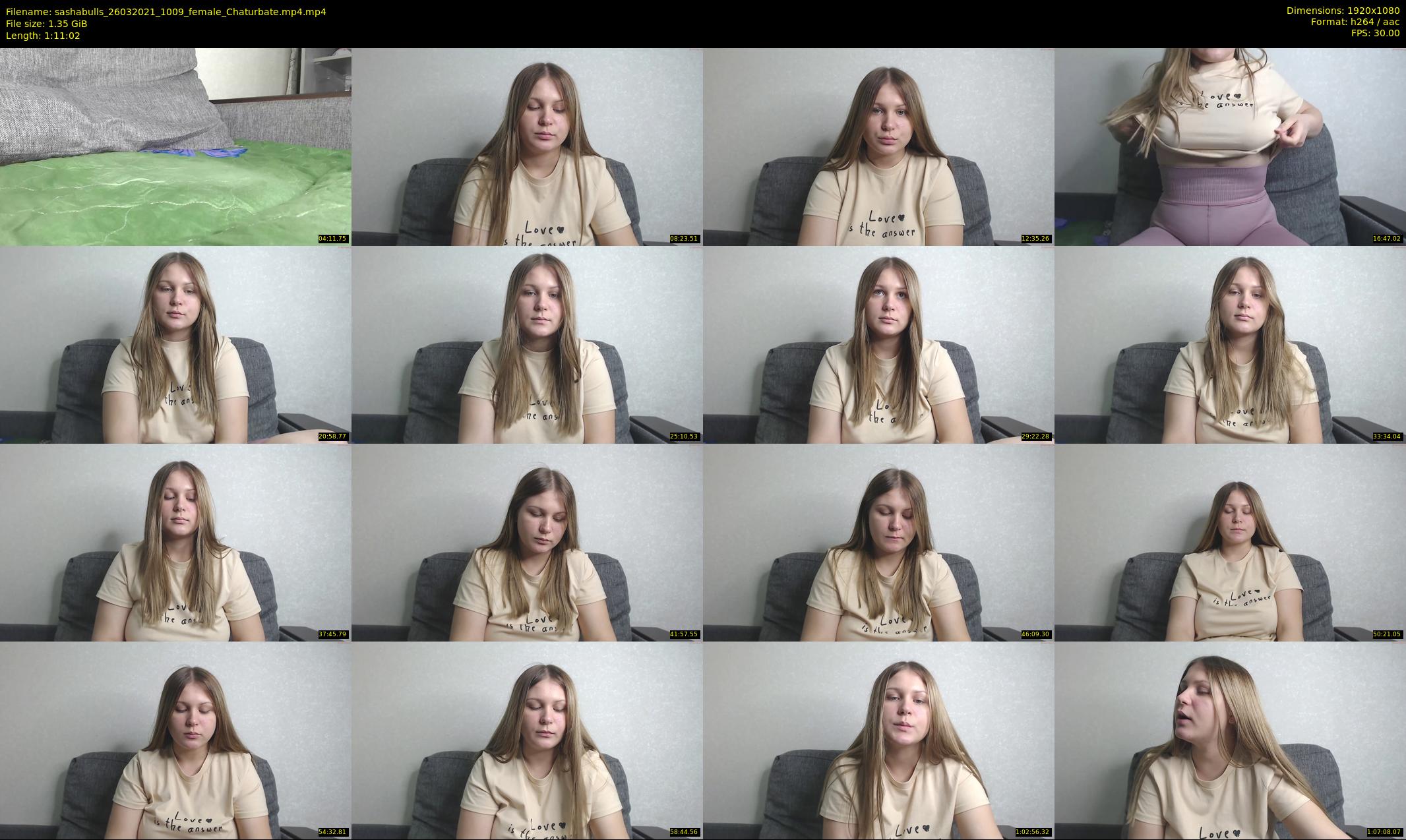 sashabulls — 72 minute Chaturbate couple cam show recording, 1080p, Mar 26, 2021