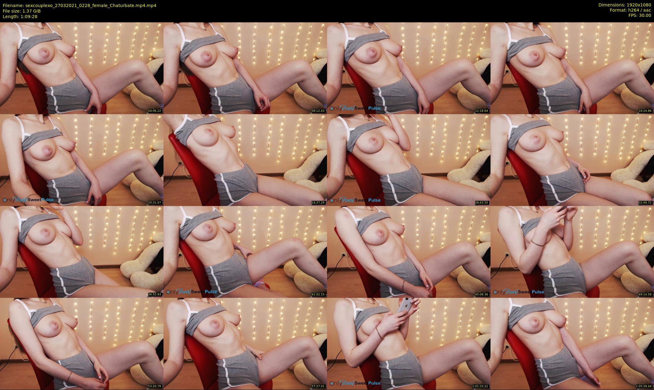 sexcouplexo — 70 minute Chaturbate couple cam show recording, 1080p, Mar 27, 2021