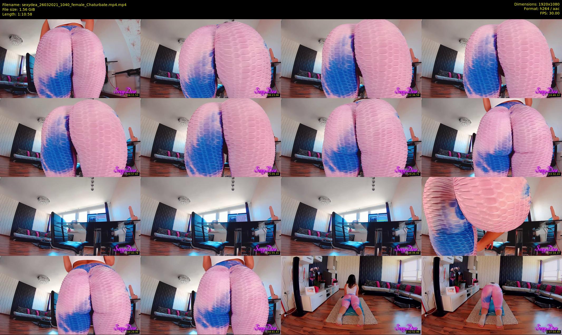 sexydea — 71 minute Chaturbate female cam show recording, 1080p, Mar 26, 2021