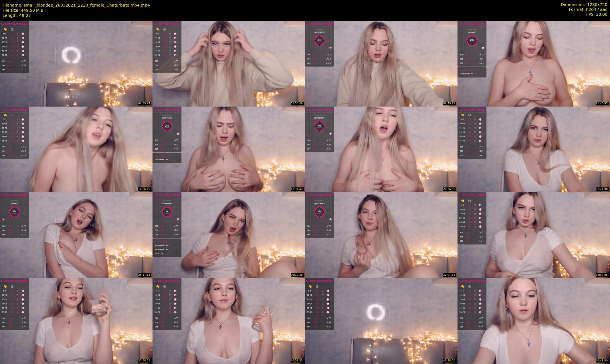 small_blondee — 50 minute Chaturbate female cam show recording, 720p, Mar 26, 2021