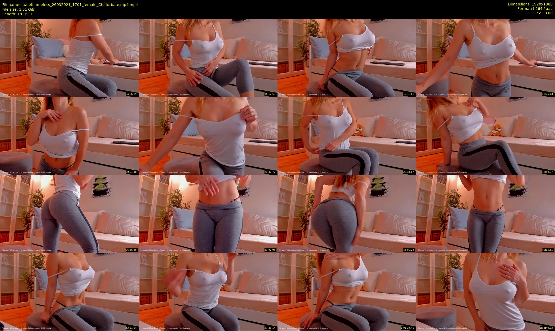 sweetnameless — 70 minute Chaturbate couple cam show recording, 1080p, Mar 26, 2021