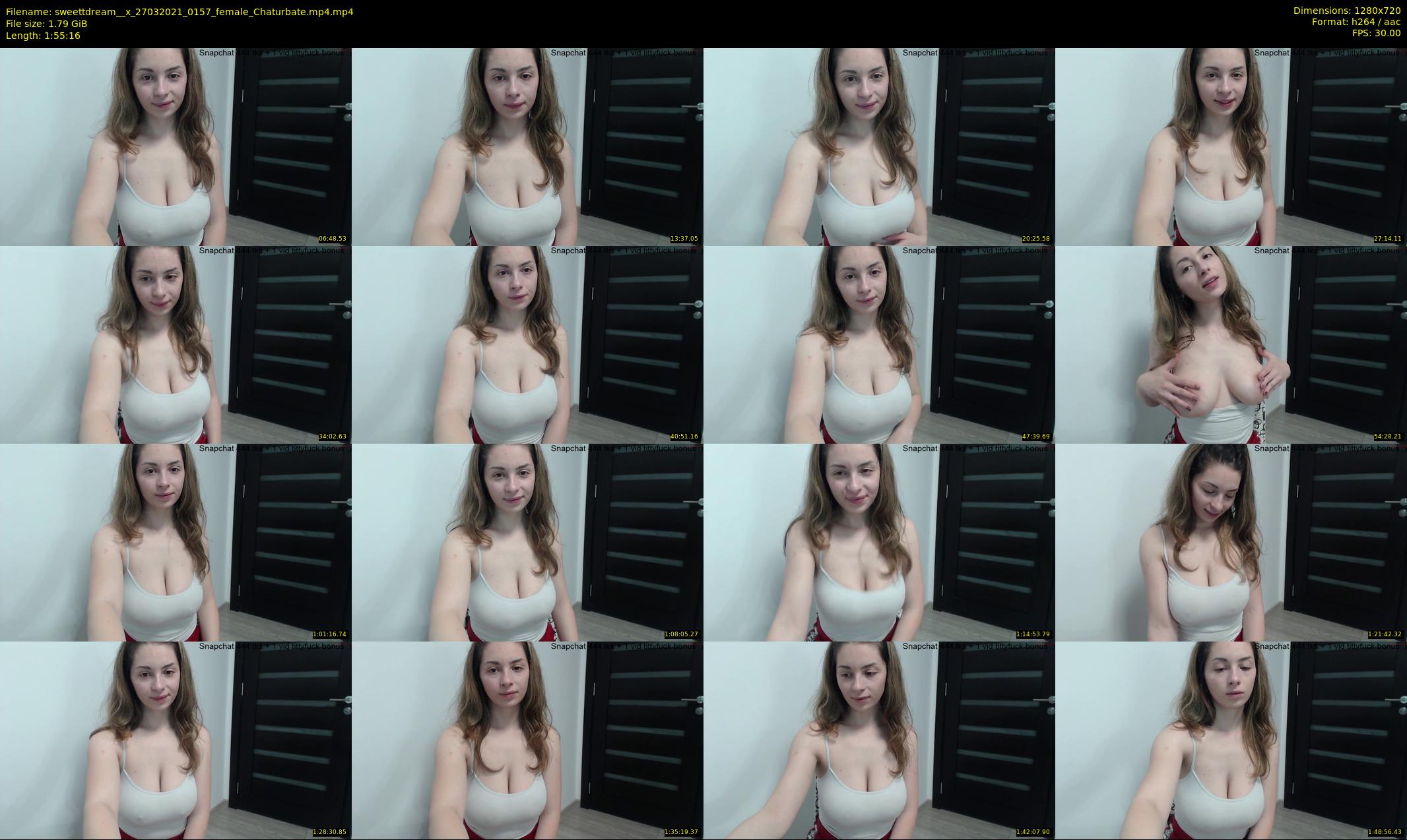 sweettdream__x — 116 minute Chaturbate female cam show recording, 720p, Mar 27, 2021