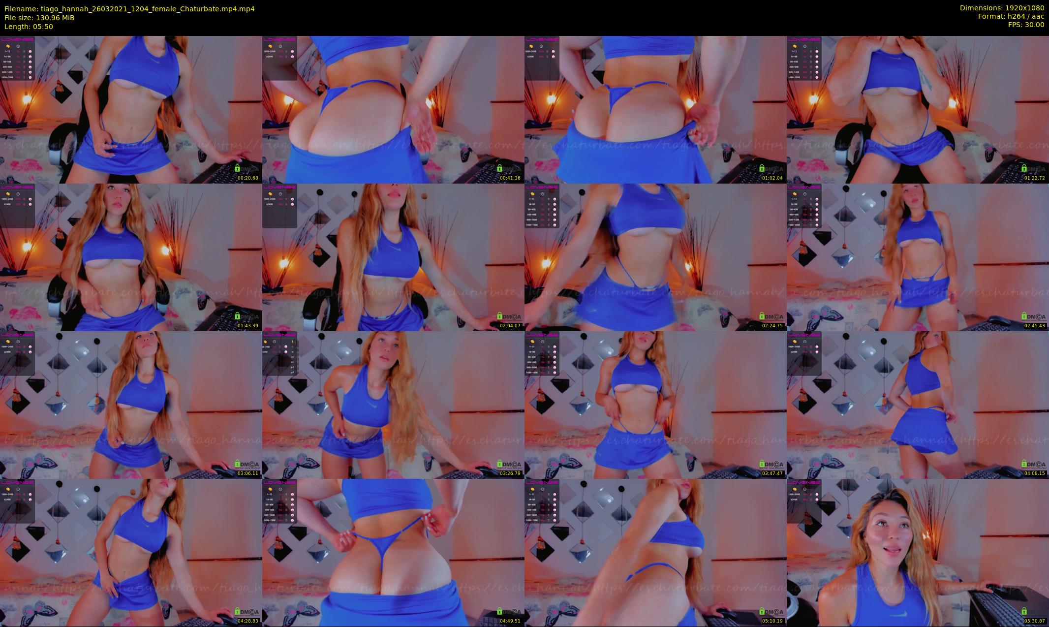 tiago_hannah — 6 minute Chaturbate couple cam show recording, 1080p, Mar 26, 2021