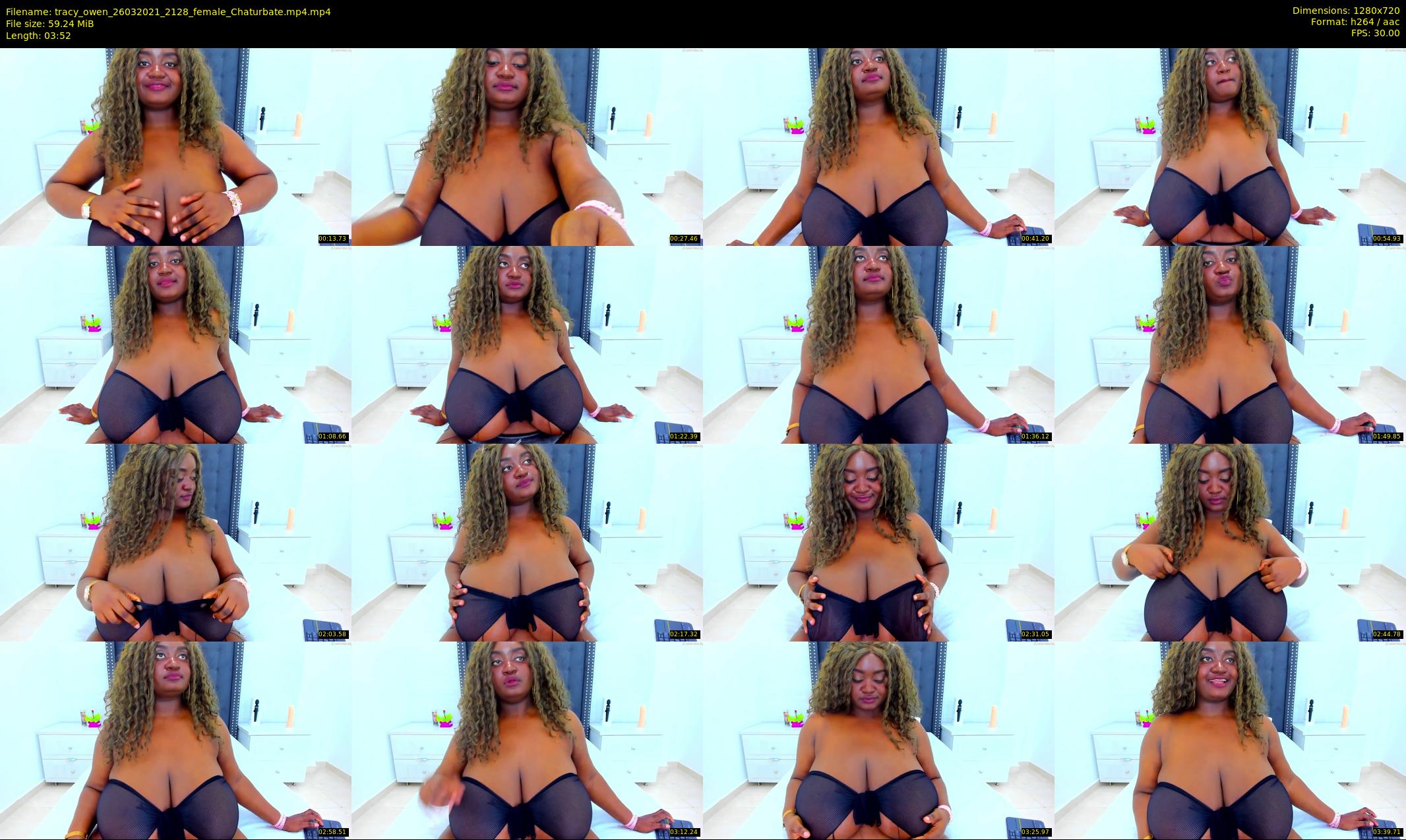 tracy_owen — 4 minute Chaturbate female cam show recording, 720p, Mar 26, 2021