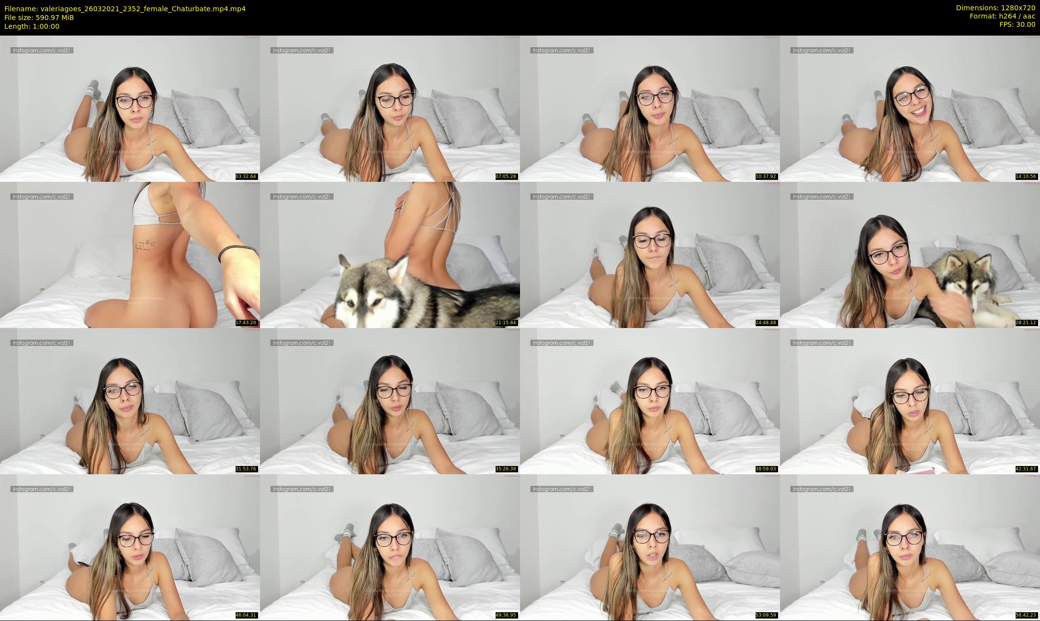 valeriagoes — 60 minute Chaturbate female cam show recording, 720p, Mar 26, 2021