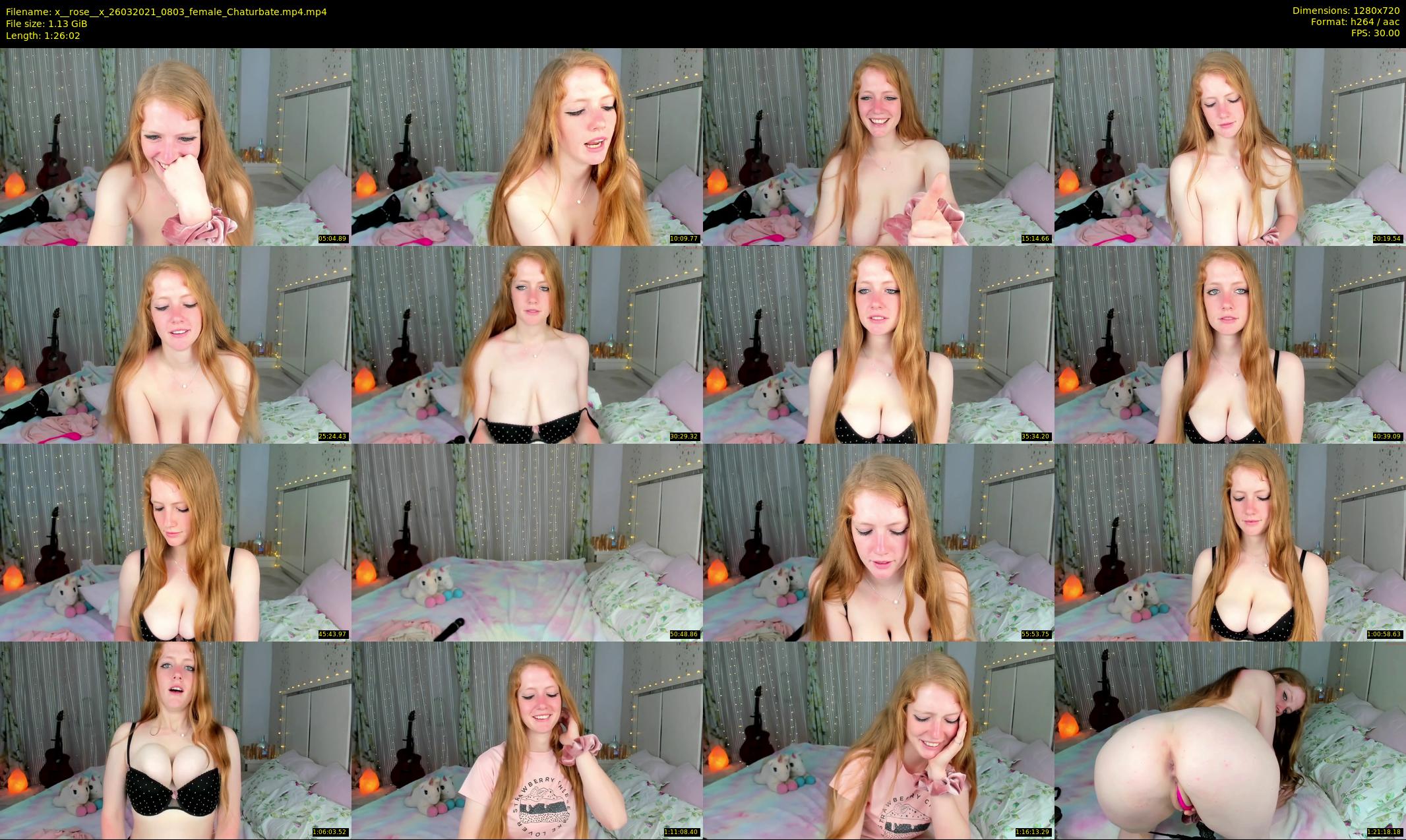 x__rose__x — 87 minute Chaturbate female cam show recording, 720p, Mar 26, 2021