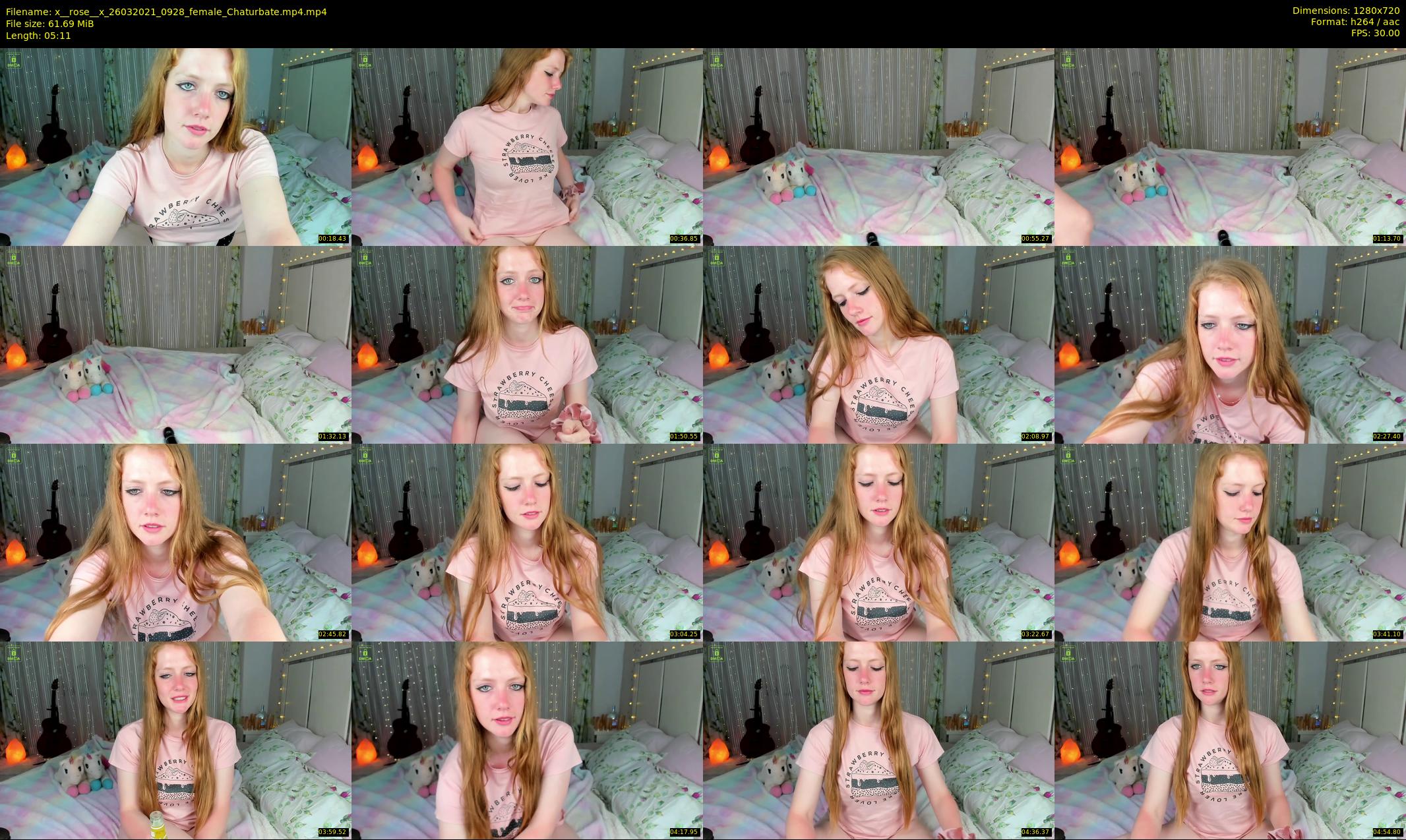 x__rose__x — 6 minute Chaturbate female cam show recording, 720p, Mar 26, 2021