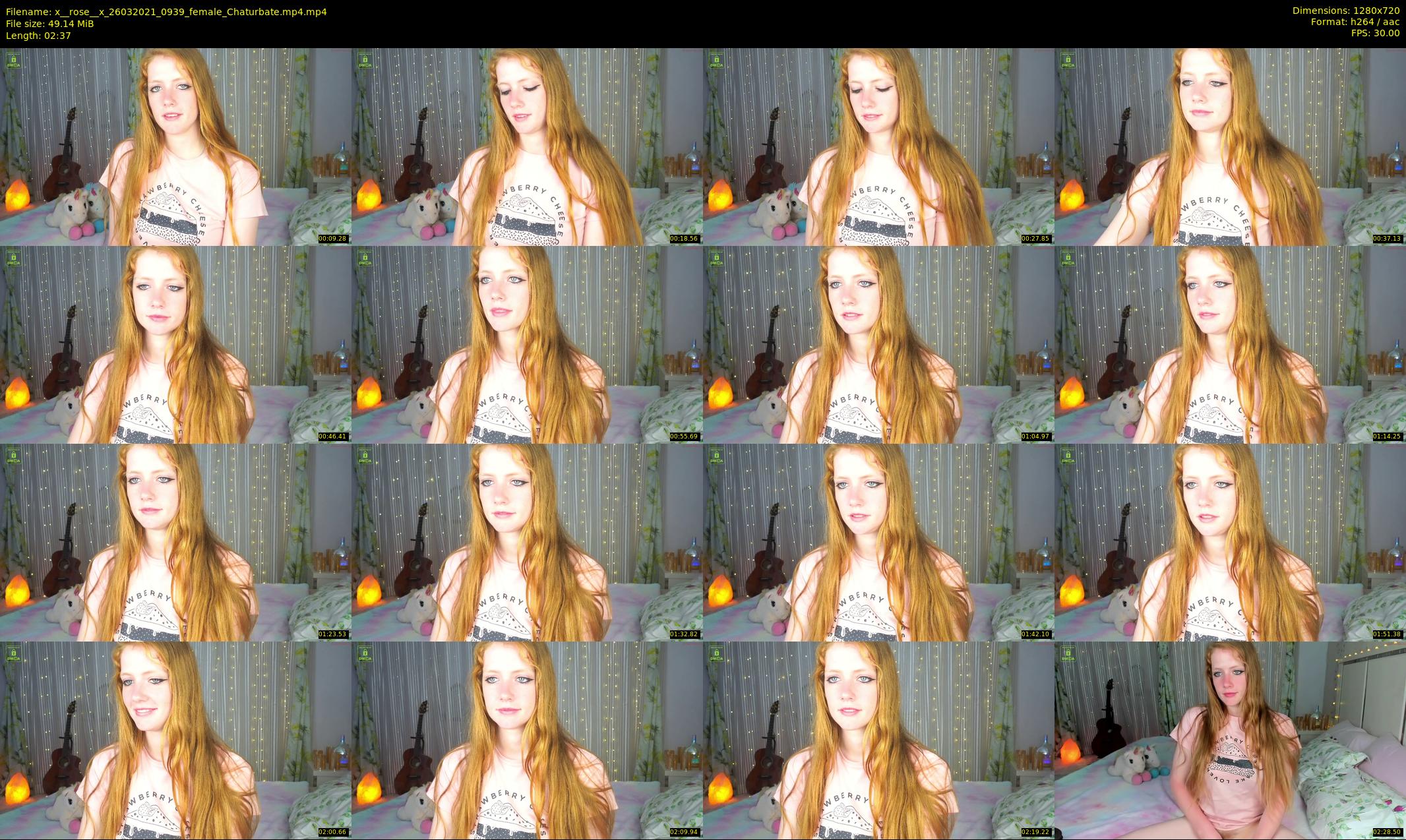 x__rose__x — 3 minute Chaturbate female cam show recording, 720p, Mar 26, 2021