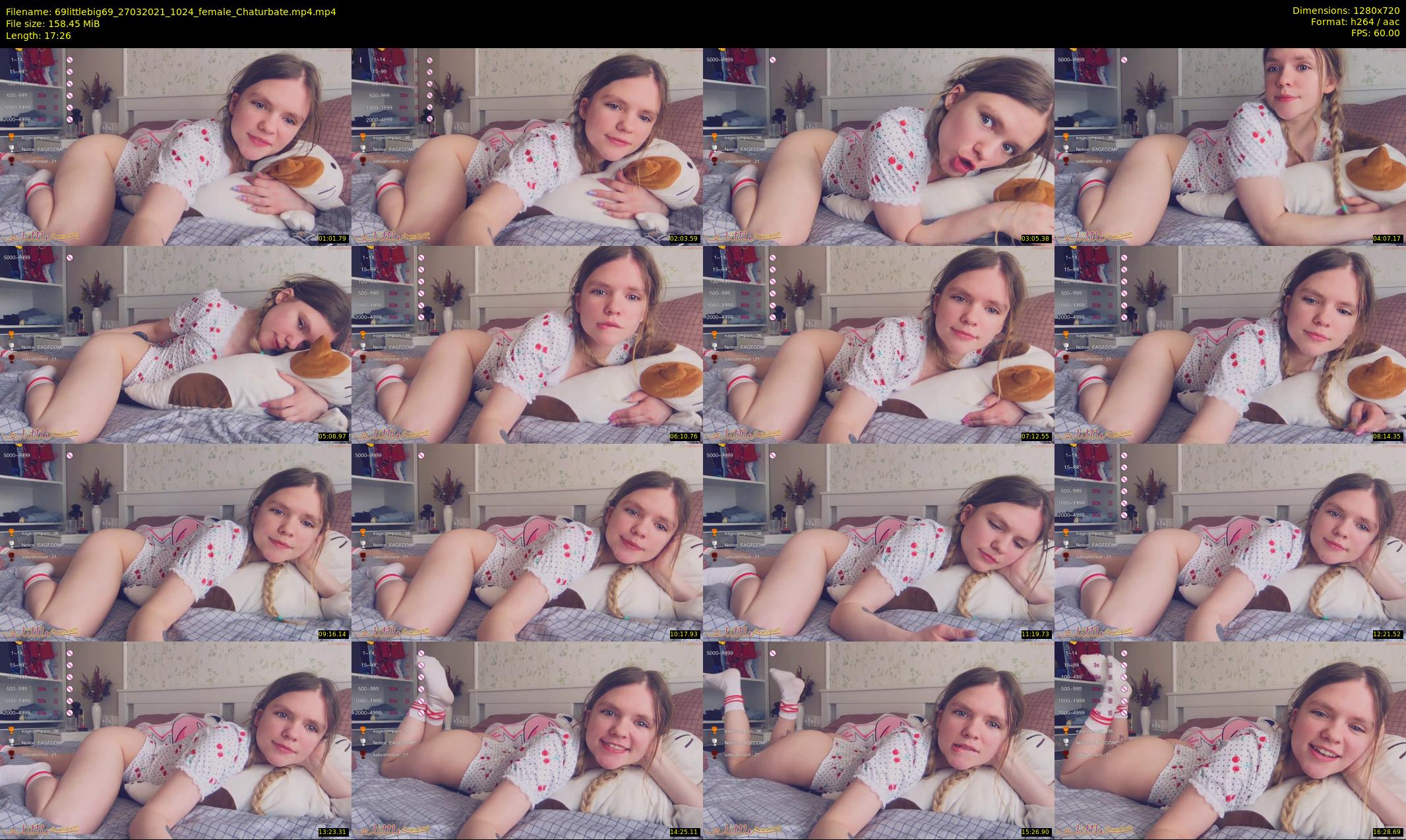 69littlebig69 — 18 minute Chaturbate couple cam show recording, 720p, Mar 27, 2021