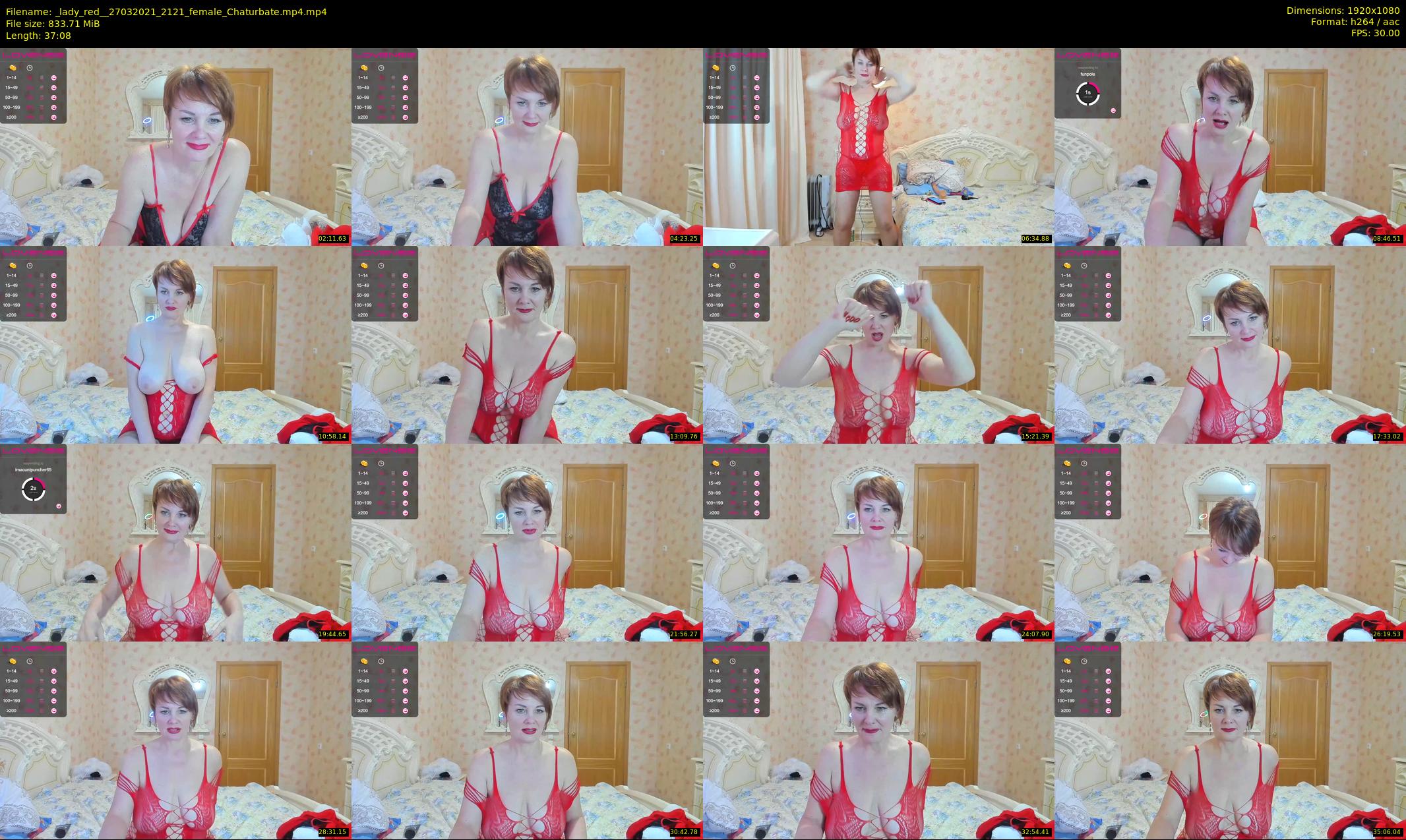 _lady_red_ — 38 minute Chaturbate female cam show recording, 1080p, Mar 27, 2021