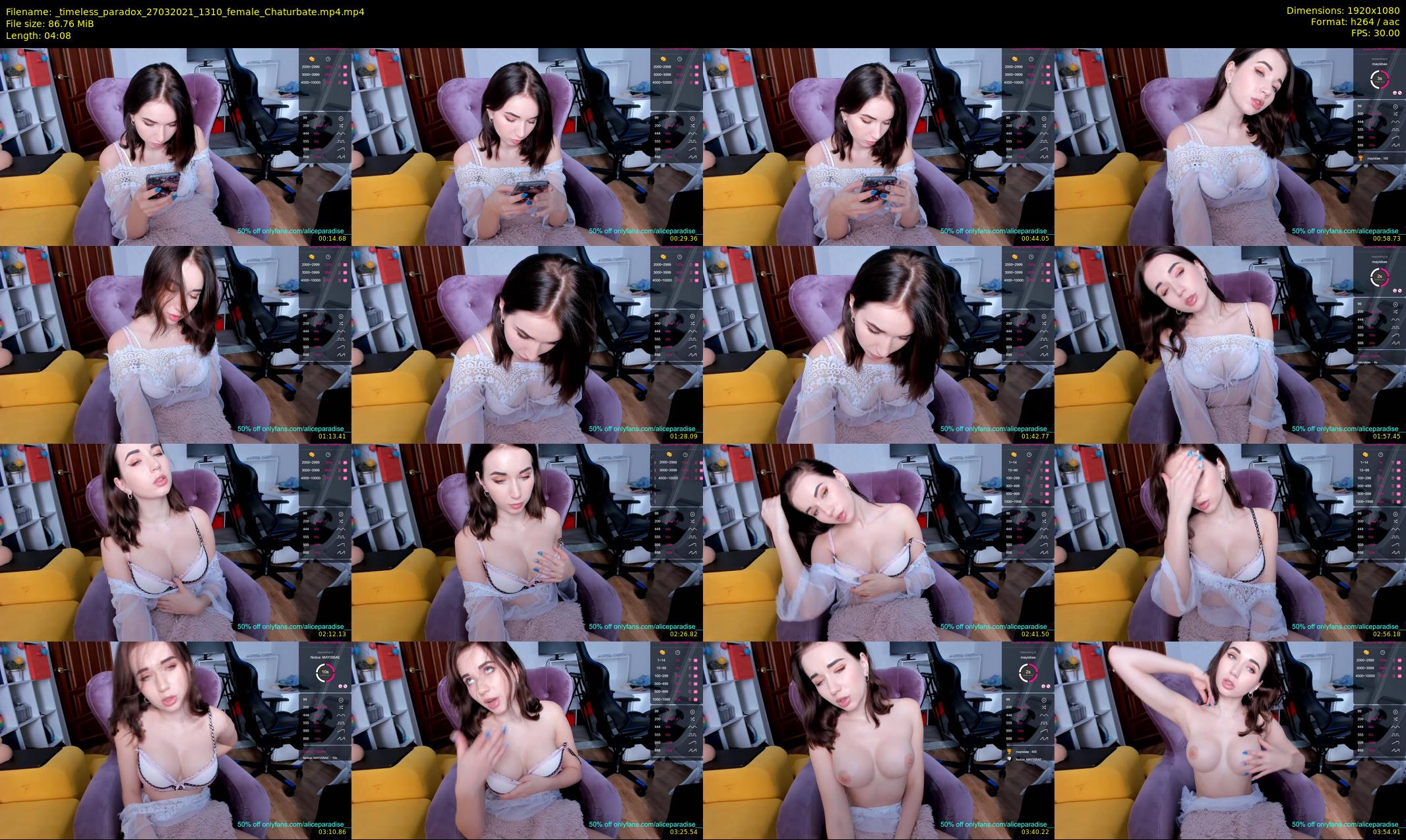_timeless_paradox — 5 minute Chaturbate female cam show recording, 1080p, Mar 27, 2021