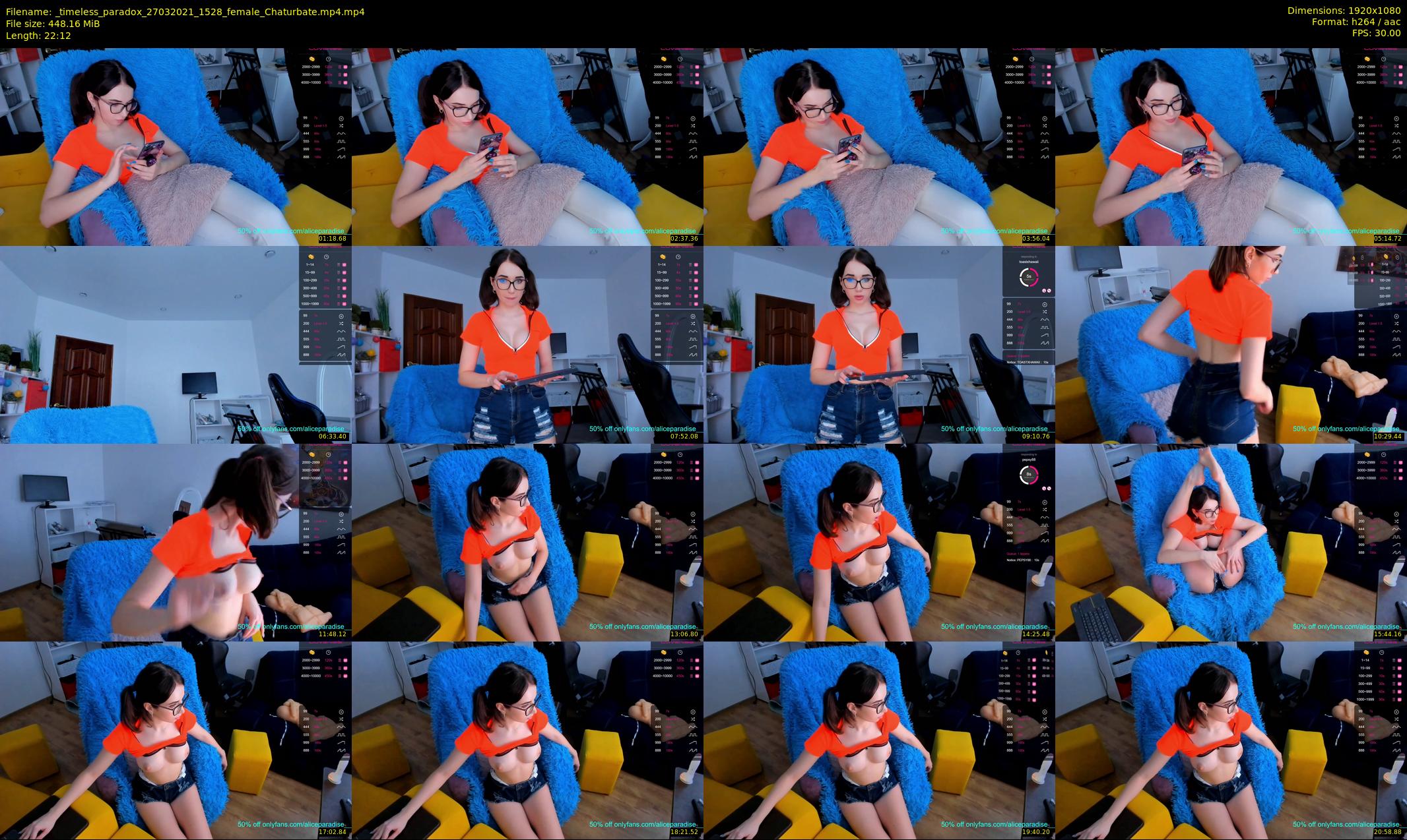 _timeless_paradox — 23 minute Chaturbate female cam show recording, 1080p, Mar 27, 2021