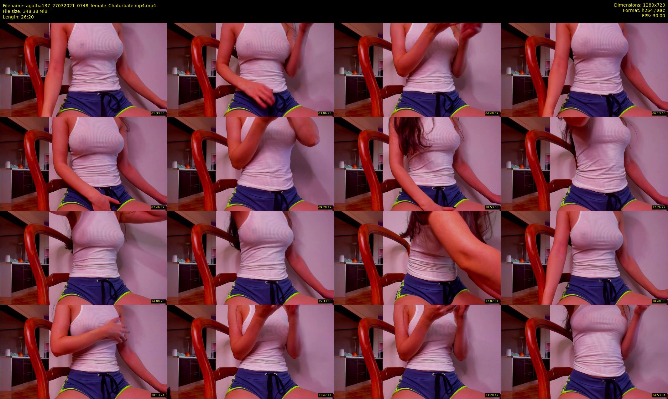 agatha137 — 27 minute Chaturbate female cam show recording, 720p, Mar 27, 2021