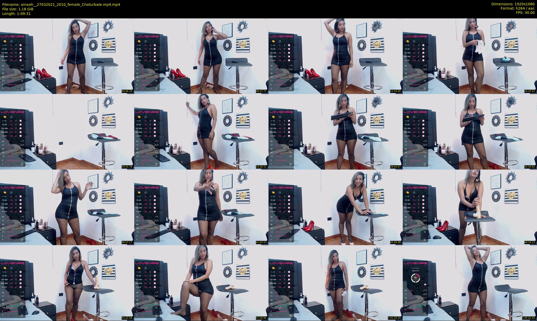 ainaah_ — 70 minute Chaturbate female cam show recording, 1080p, Mar 27, 2021