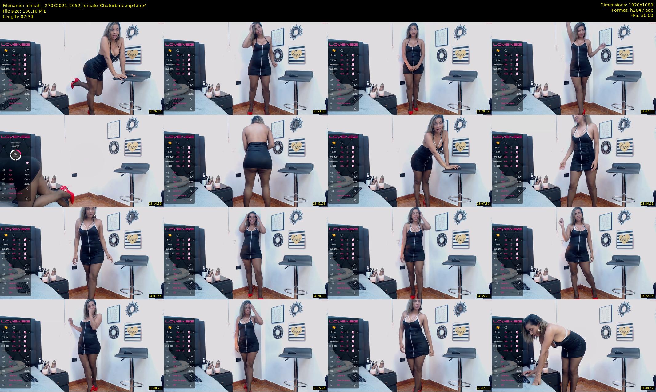 ainaah_ — 8 minute Chaturbate female cam show recording, 1080p, Mar 27, 2021