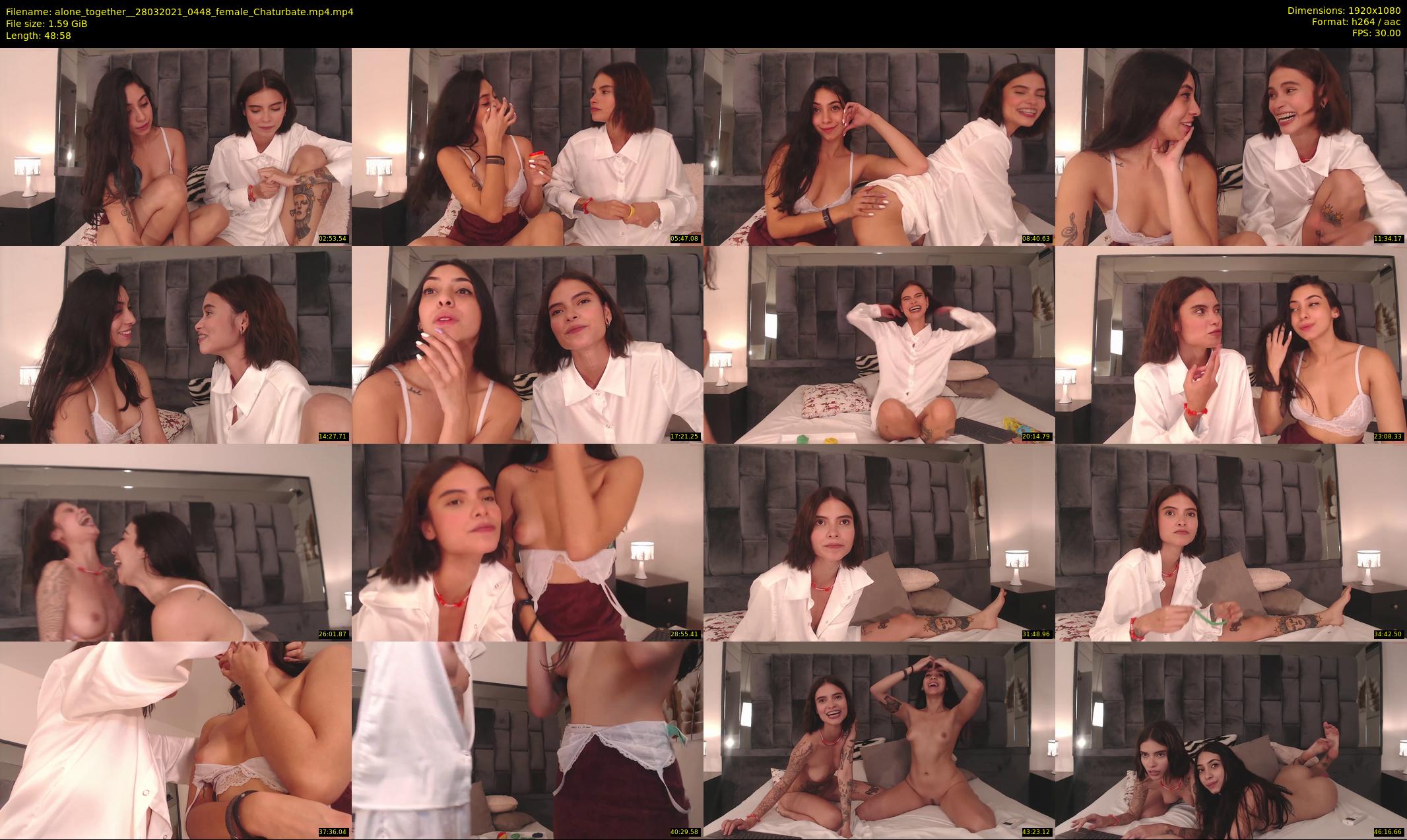 alone_together_ — 49 minute Chaturbate female cam show recording, 1080p, Mar 28, 2021