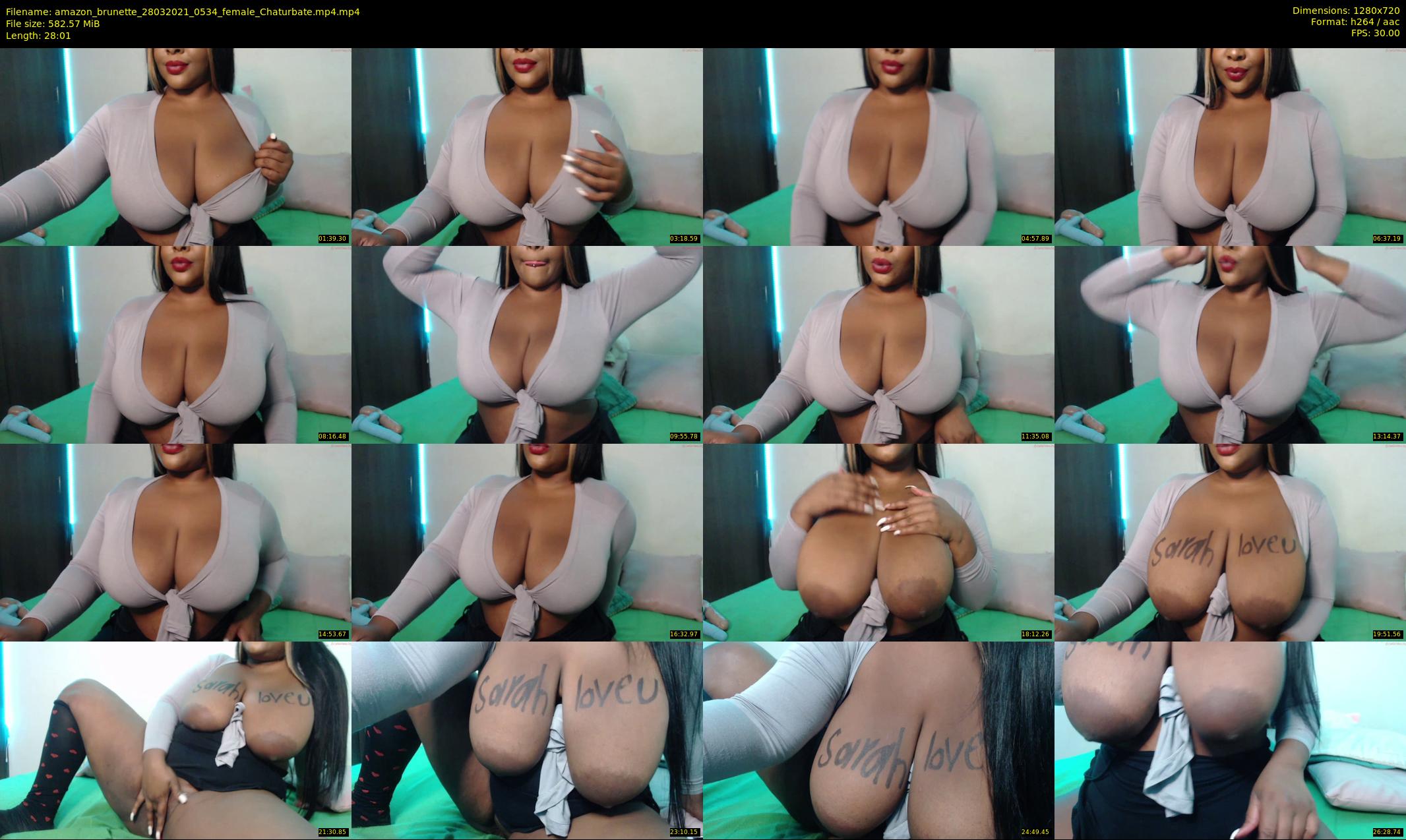 amazon_brunette — 29 minute Chaturbate female cam show recording, 720p, Mar 28, 2021