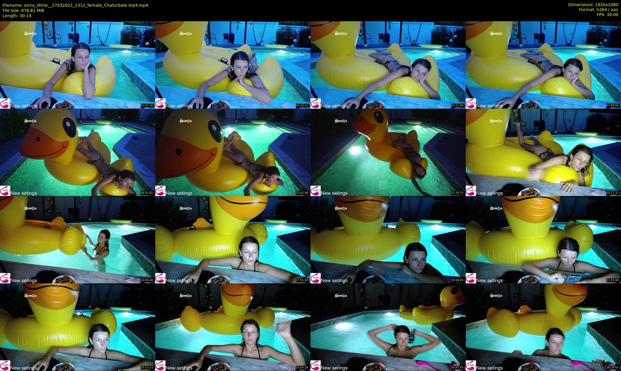 anna_shine_ — 31 minute Chaturbate female cam show recording, 1080p, Mar 27, 2021