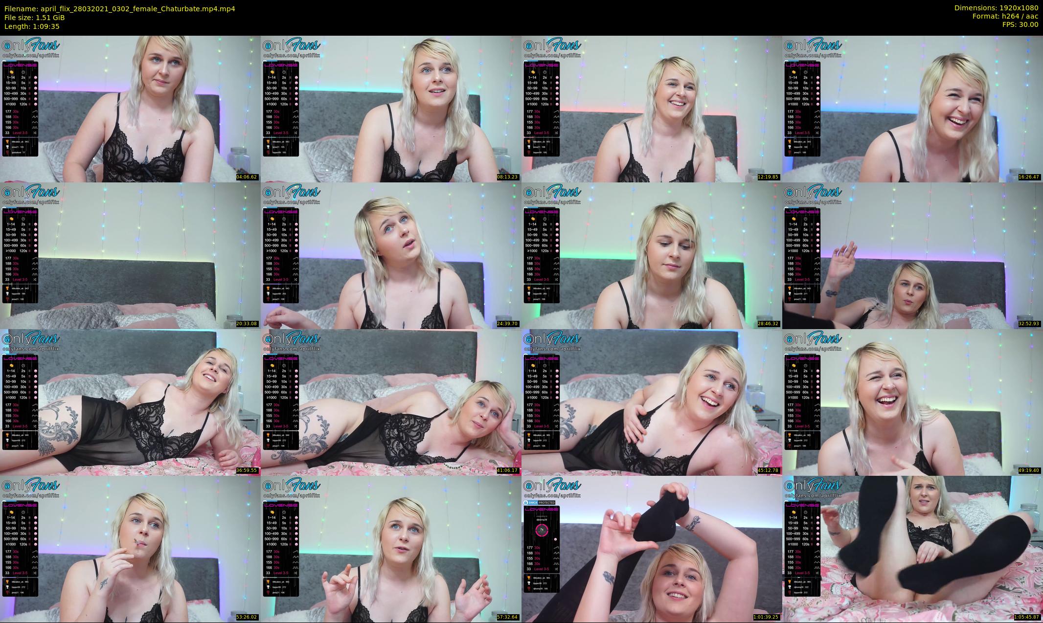 april_flix — 70 minute Chaturbate female cam show recording, 1080p, Mar 28, 2021