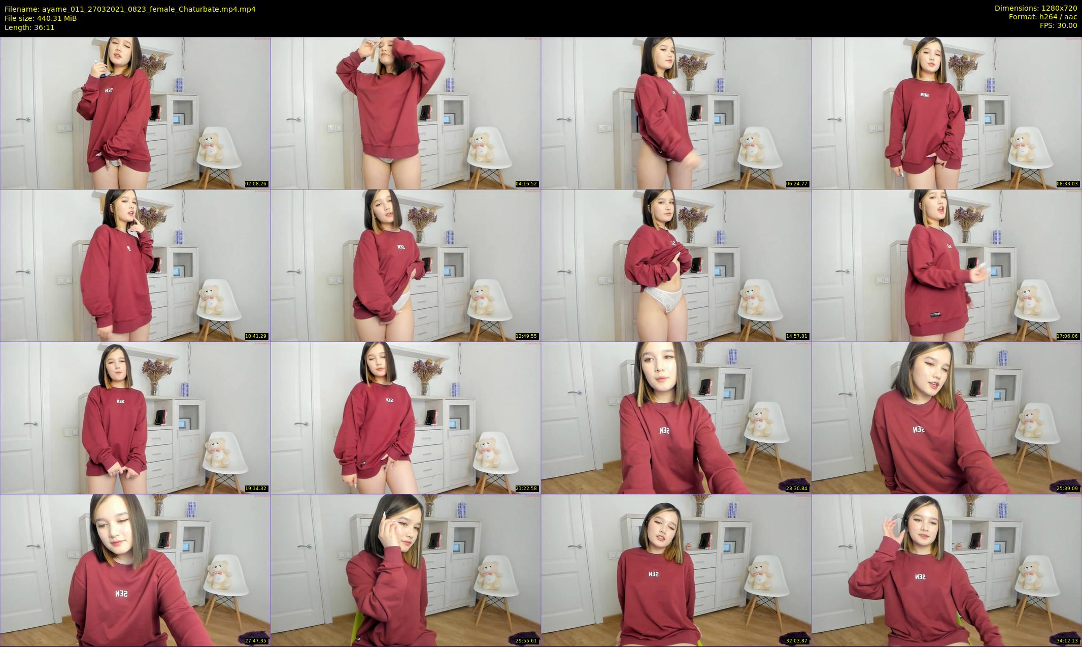 ayame_011 — 37 minute Chaturbate female cam show recording, 720p, Mar 27, 2021