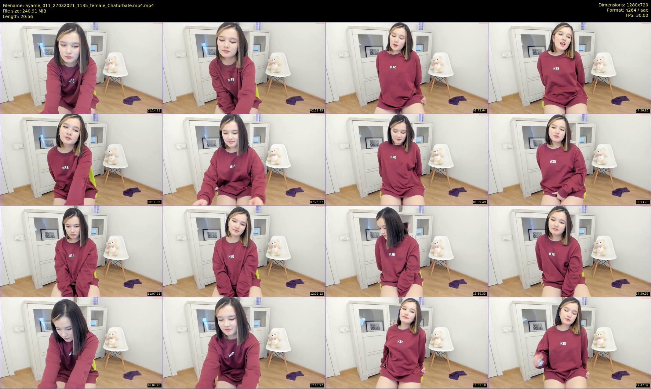 ayame_011 — 21 minute Chaturbate female cam show recording, 720p, Mar 27, 2021