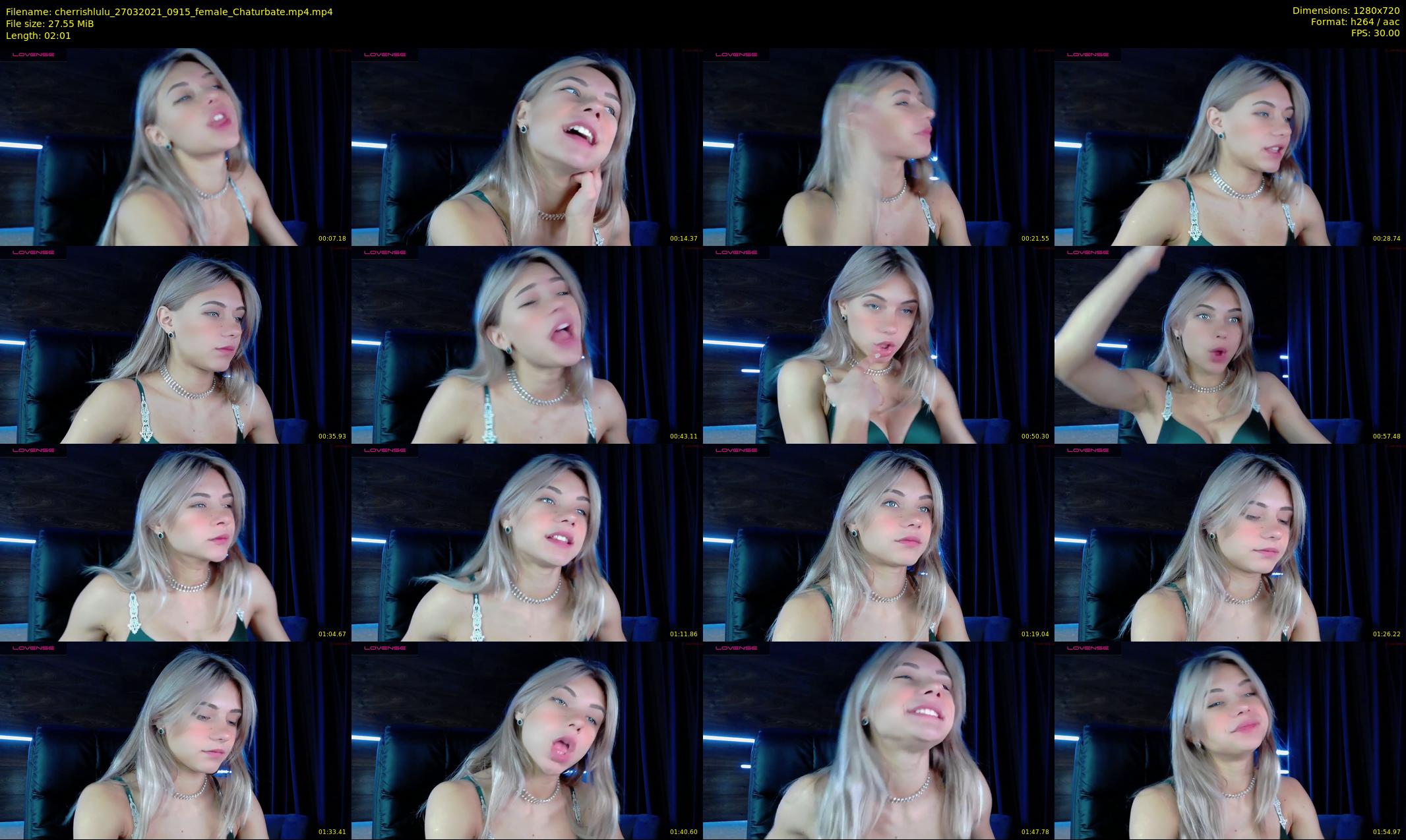 cherrishlulu — 3 minute Chaturbate female cam show recording, 720p, Mar 27, 2021