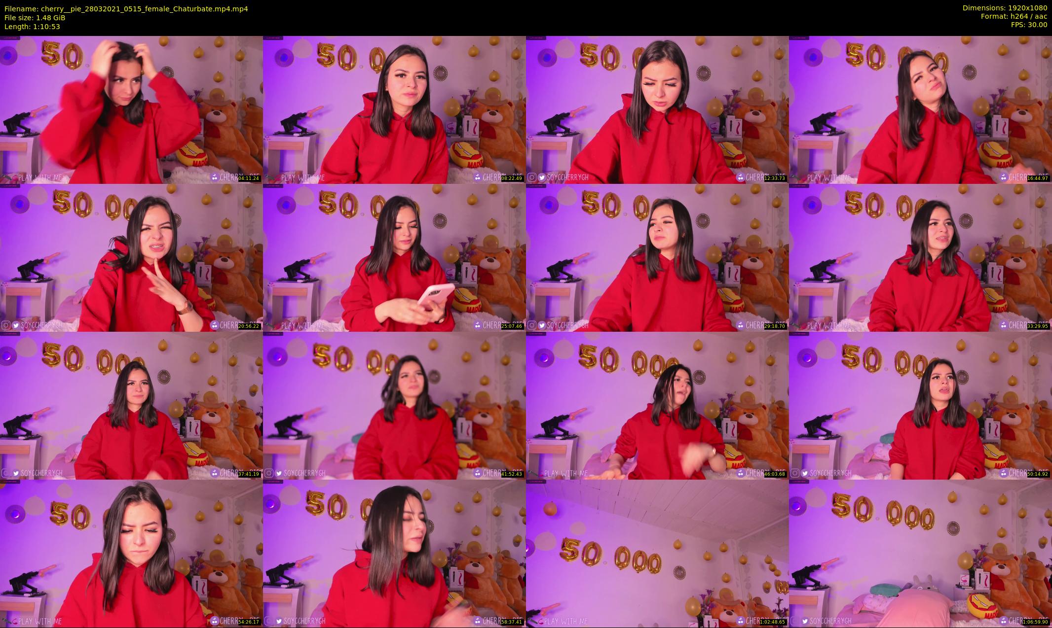 cherry__pie — 71 minute Chaturbate female cam show recording, 1080p, Mar 28, 2021